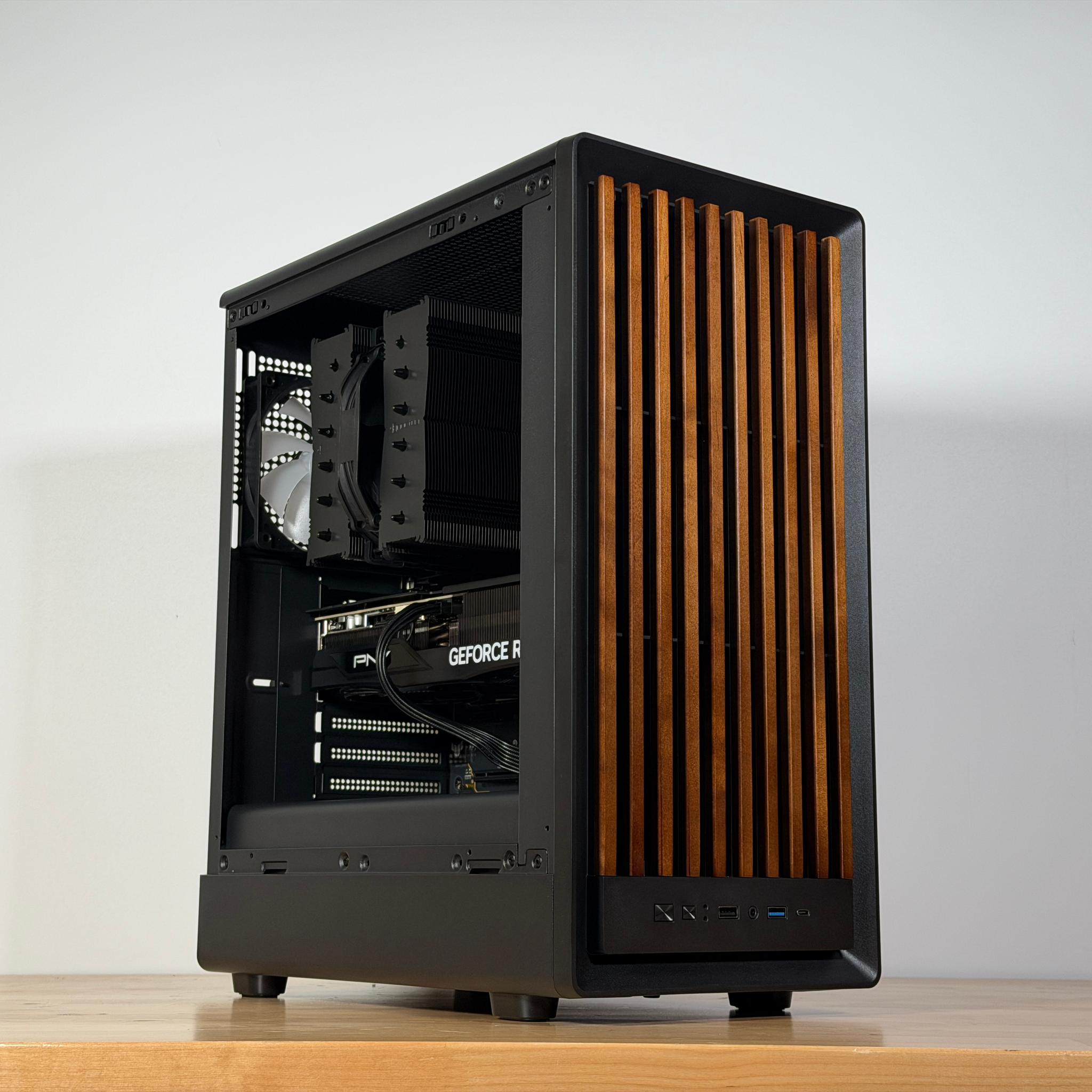 RTX 5070ti Ryzen 7 9800x3d Gaming PC 64gb DDR5 2tb SSD