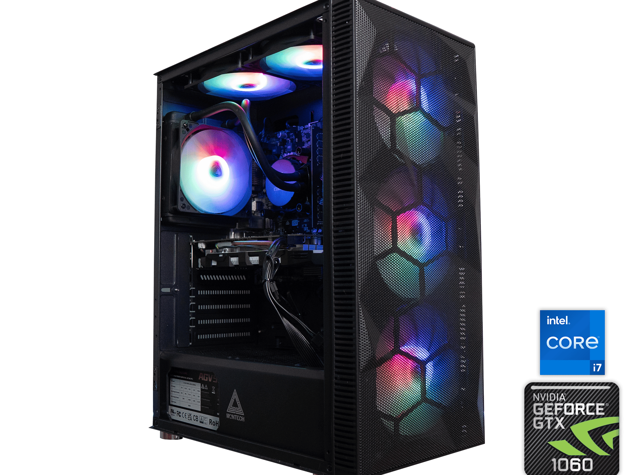 🍬🌠 BUDGET - BO6 Ready GAMING PC | MSI GTX 1060 6GB OC | INTEL i7 7700 | 16GB DDR4 RAM | 1.24TB