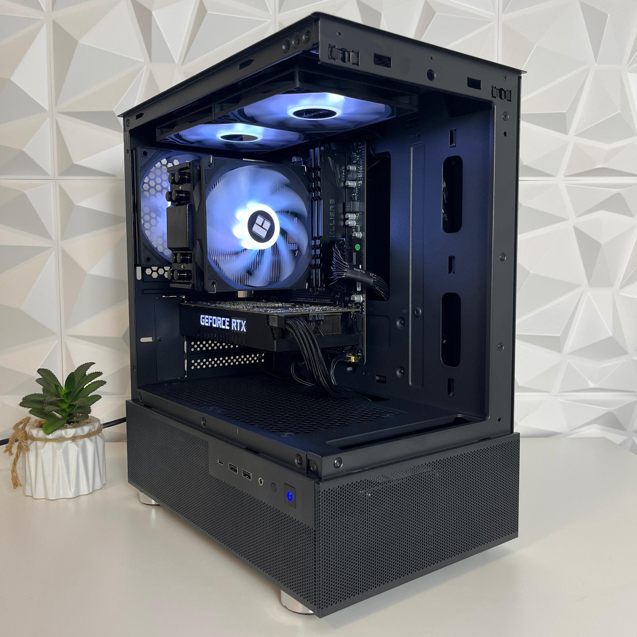 Black RGB Gaming PC | Ryzen 5 + RTX 2060 6GB | 16GB