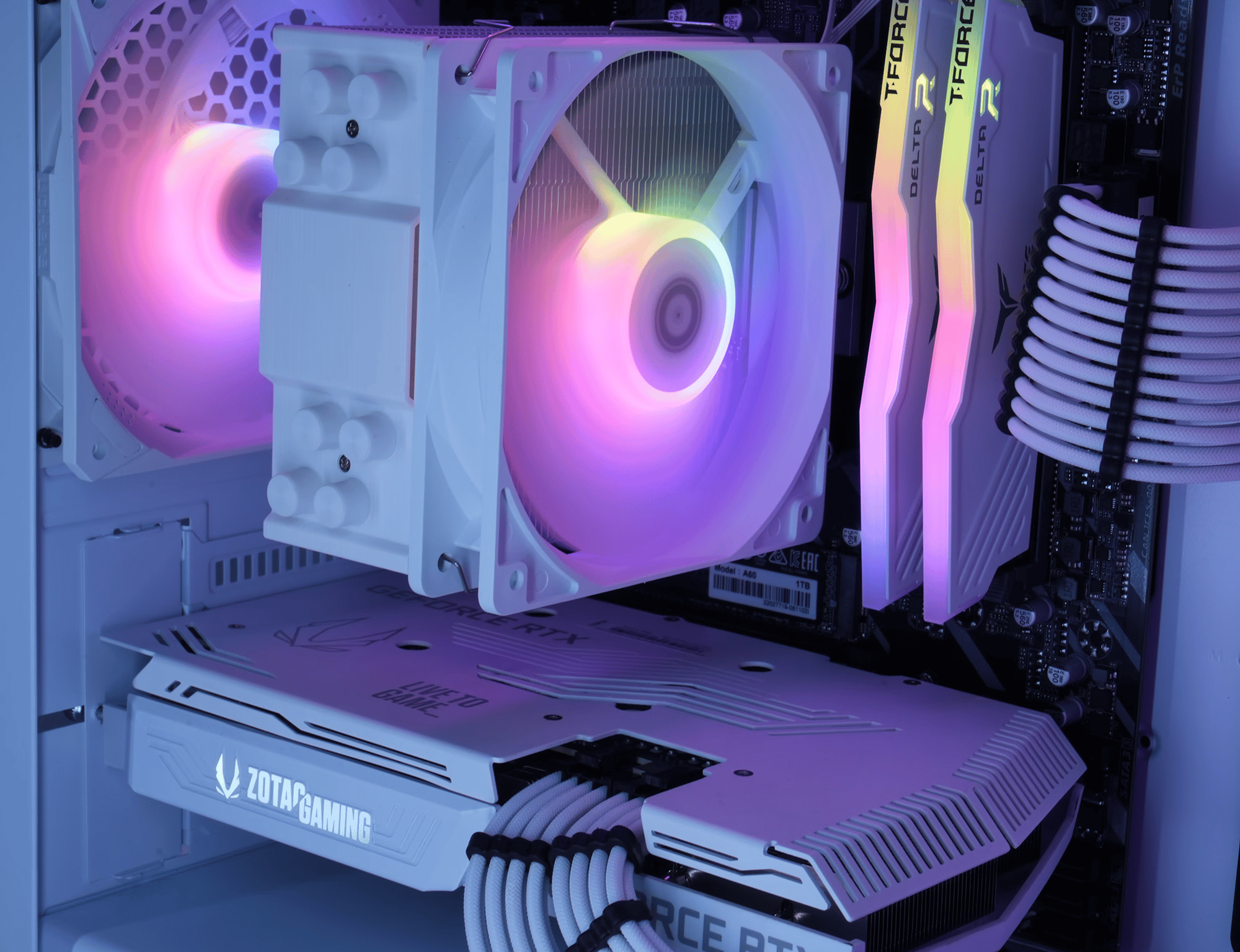 RTX 3060 | Ryzen 5 5600G | 16GB Ram | Gaming PC White