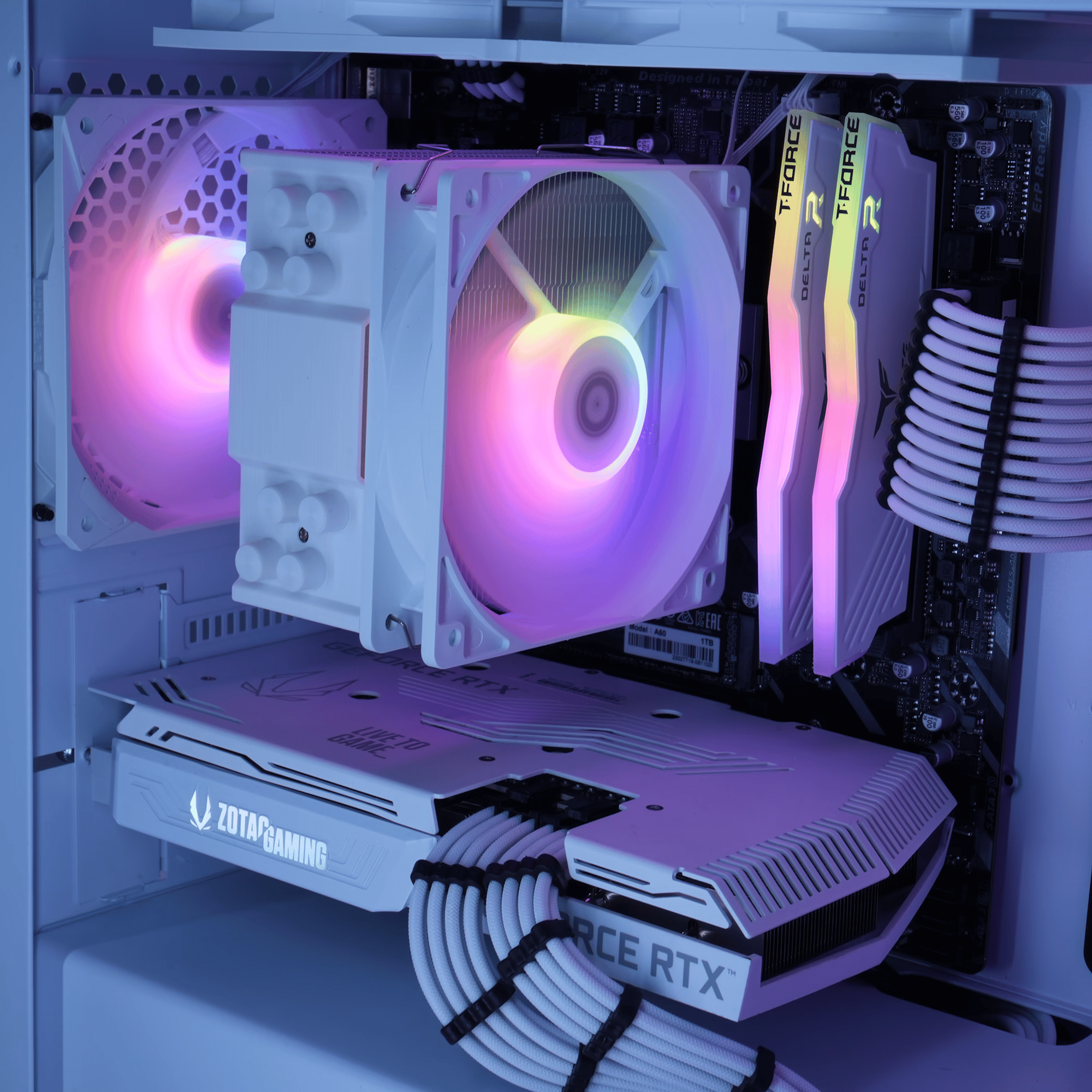 RTX 3060 | Ryzen 5 5600G | 16GB Ram | Gaming PC White