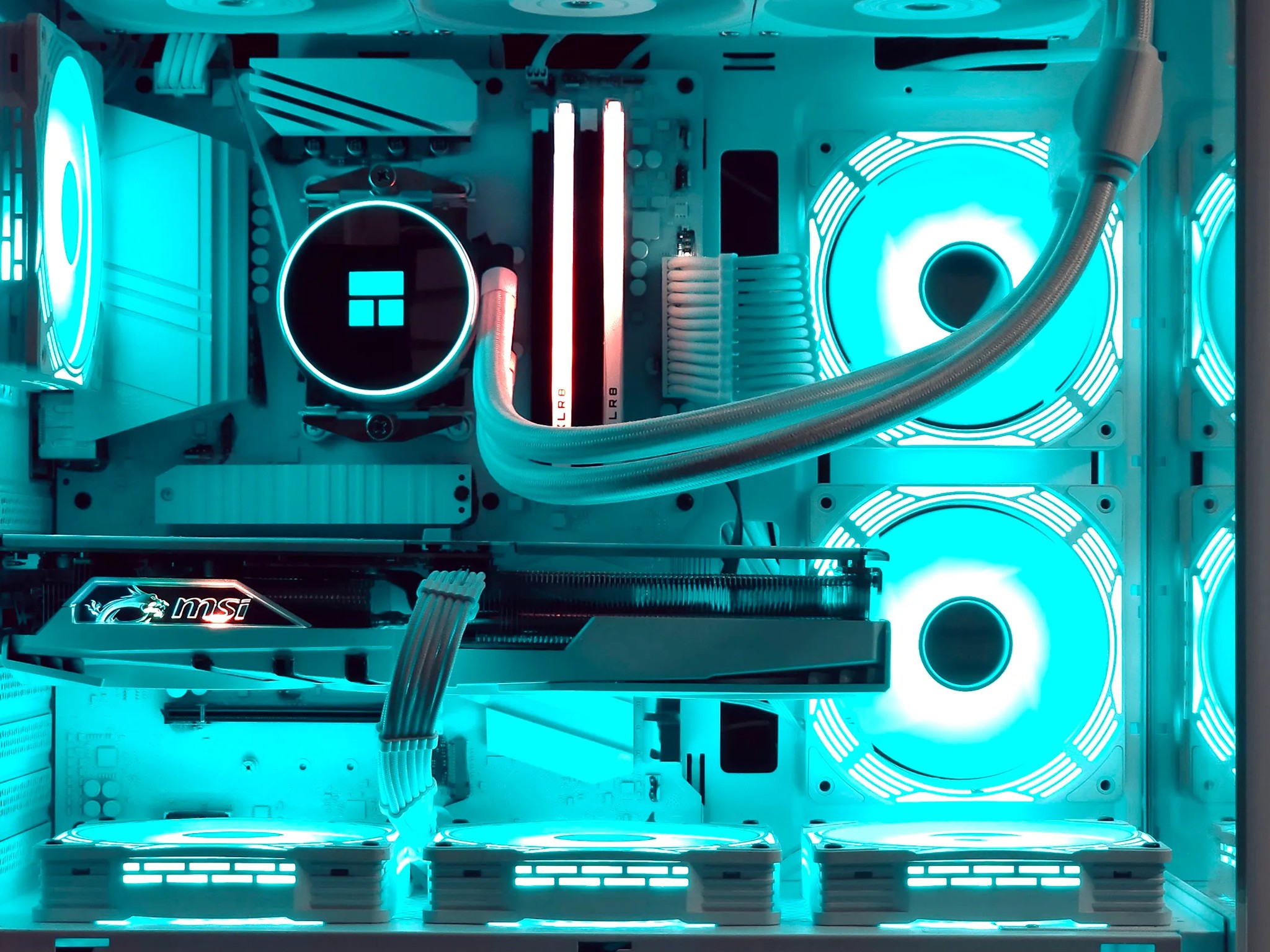 🧊❄️RTX 4070Ti/ R7 5800X 3D Gaming PC Computer