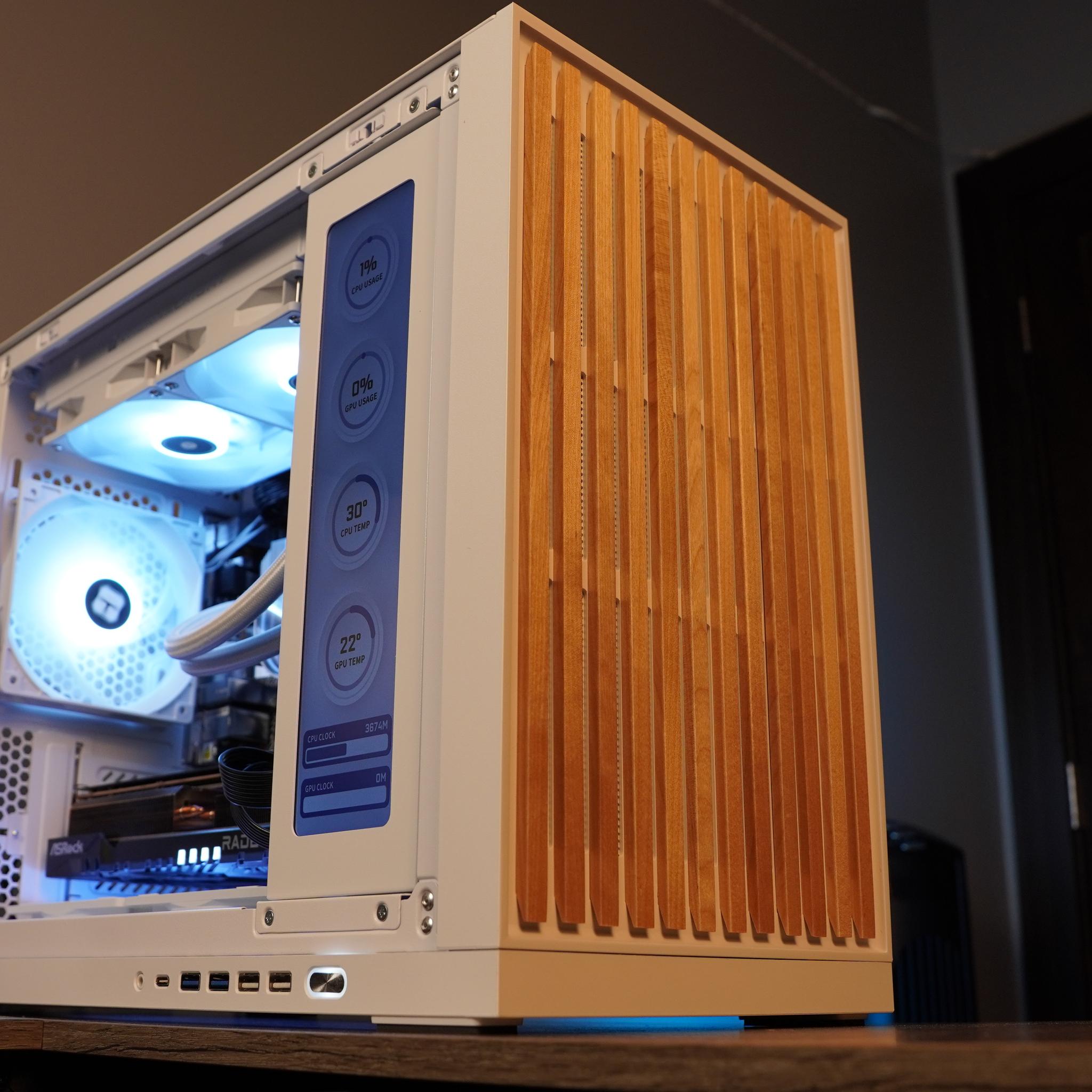 🤍ARCTIC OAK🤎 1440p GAMING BEAST 🧡 RX 7700XT 🧡 Ryzen 7 5700x | 1TB NVME | 16GB | WIFI | WIN 11