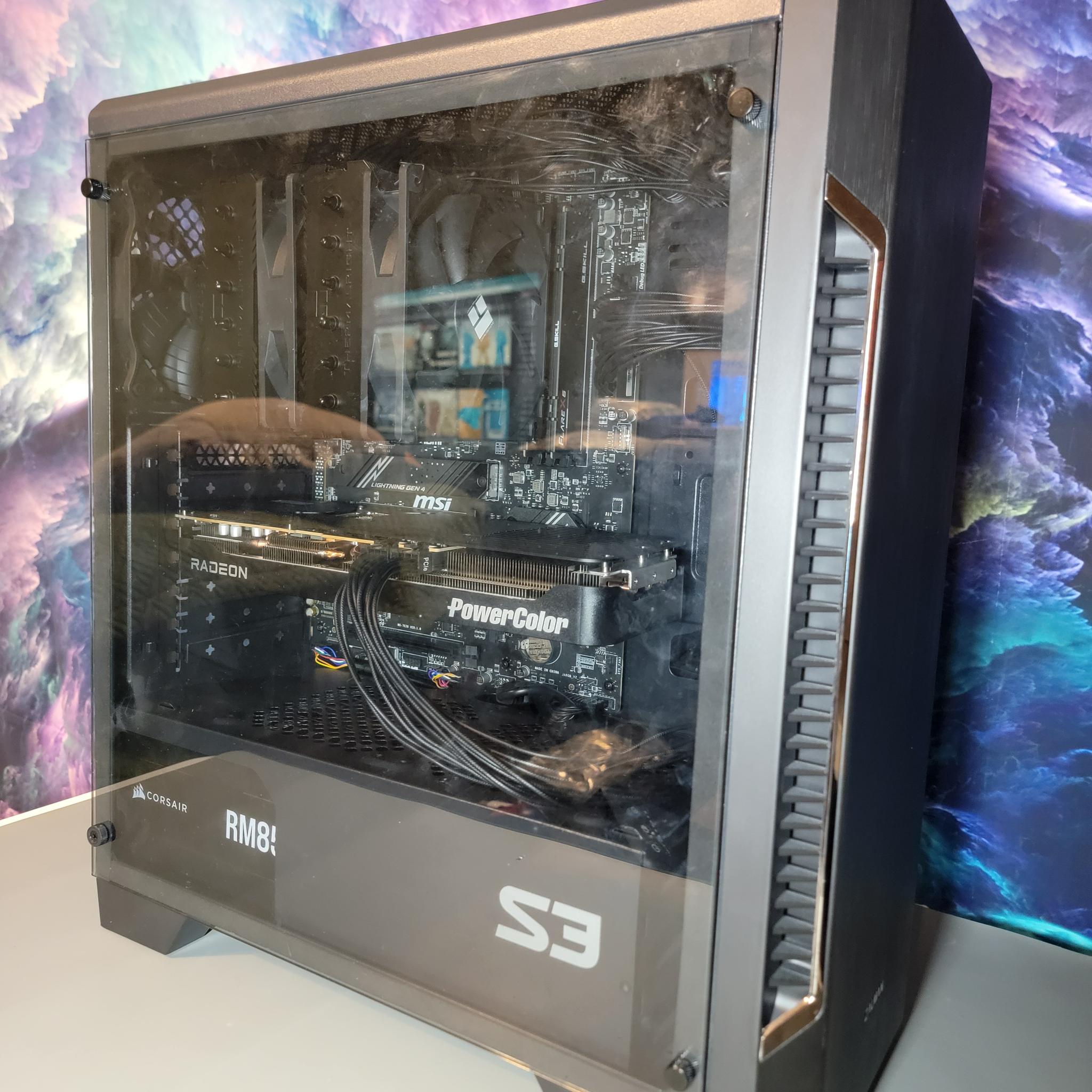 PowerColor RX 9070 XT 16gb + Ryzen 7700x PC Build #47