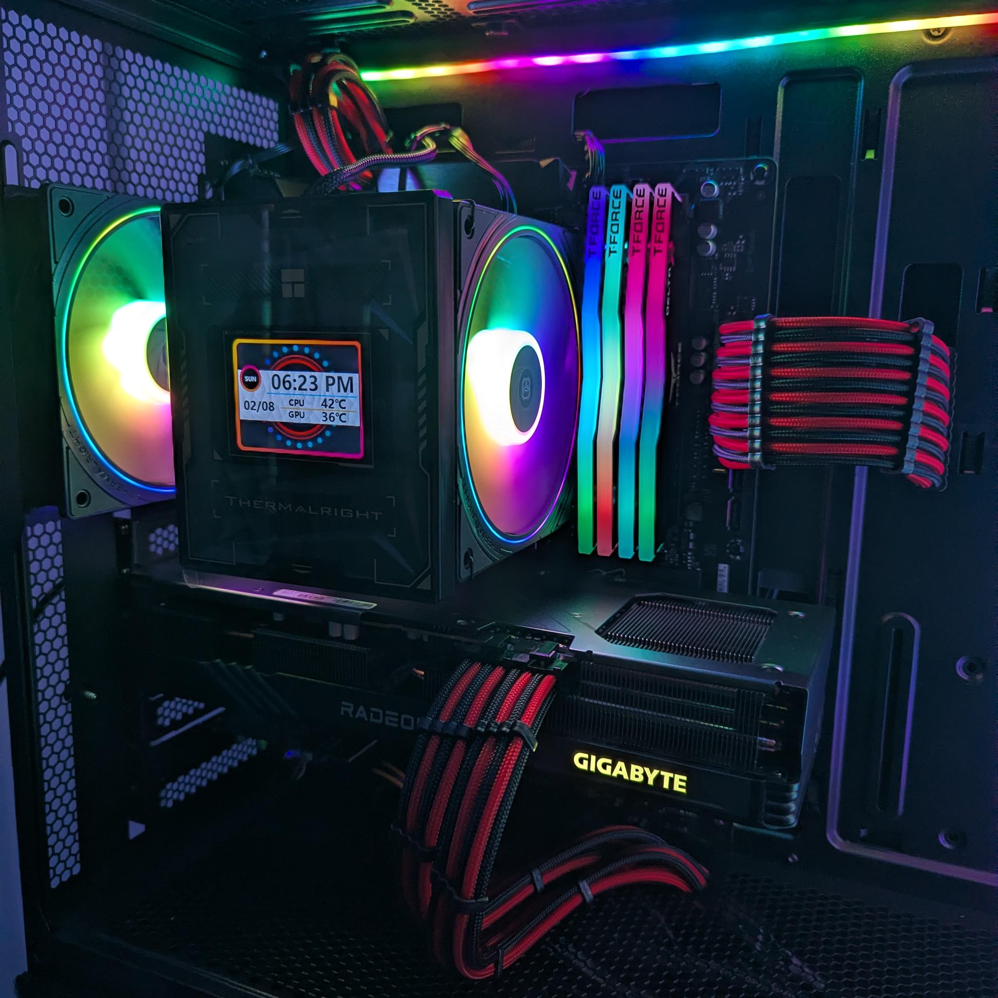 Ryzen 7 3800X | 32GB RAM | 1TB NVMe | RX7600XT 16GB GPU | CoD / BF 6 Ready Gaming PC