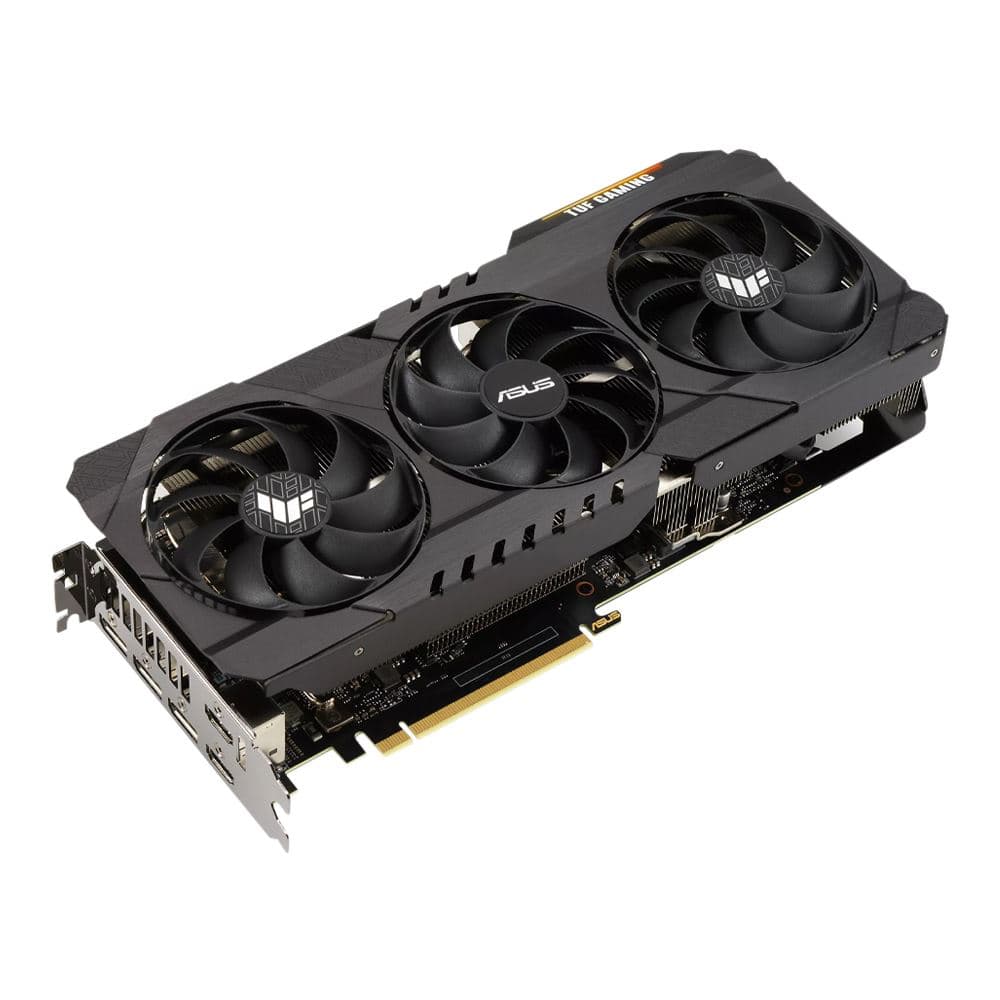 ASUS NVIDIA GeForce RTX 3070 Ti TUF Gaming Overclocked Triple-Fan 8GB GDDR6X PCIe 4.0 Graphics Card