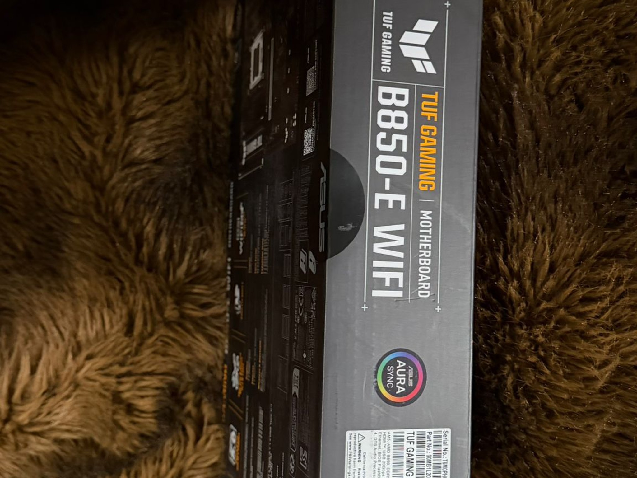 ASUS TUF GAMING B850-E WIFI6E AMD AM5 ATX Motherboard Unopened Box New