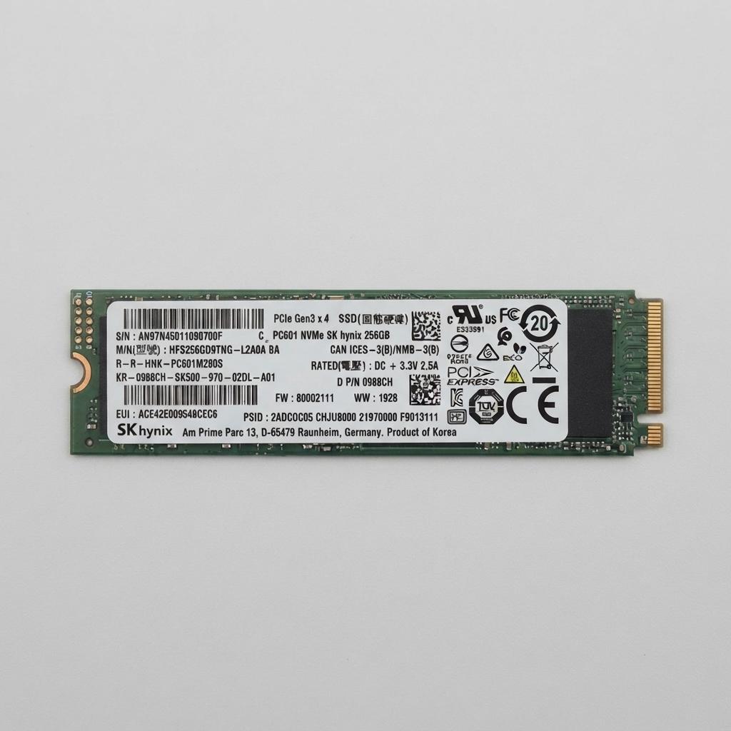 SK Hynix PC601 256GB M.2 2280 NVMe PCIe Gen3x4 SSD HFS256GD9TNG-L2A0 Internal Drive 97% Health