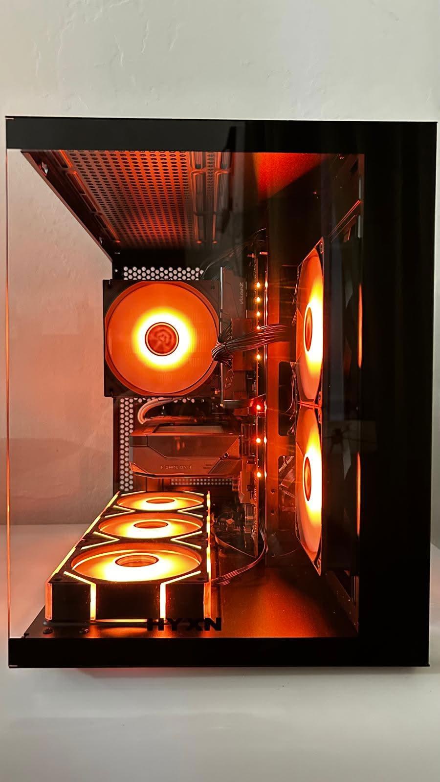 Gaming PC - RTX 5060, I5-9400F, 16GB DDR4, WIFI, BLUETOOTH, ARGB, BLACK, 1TB NVME SSD.