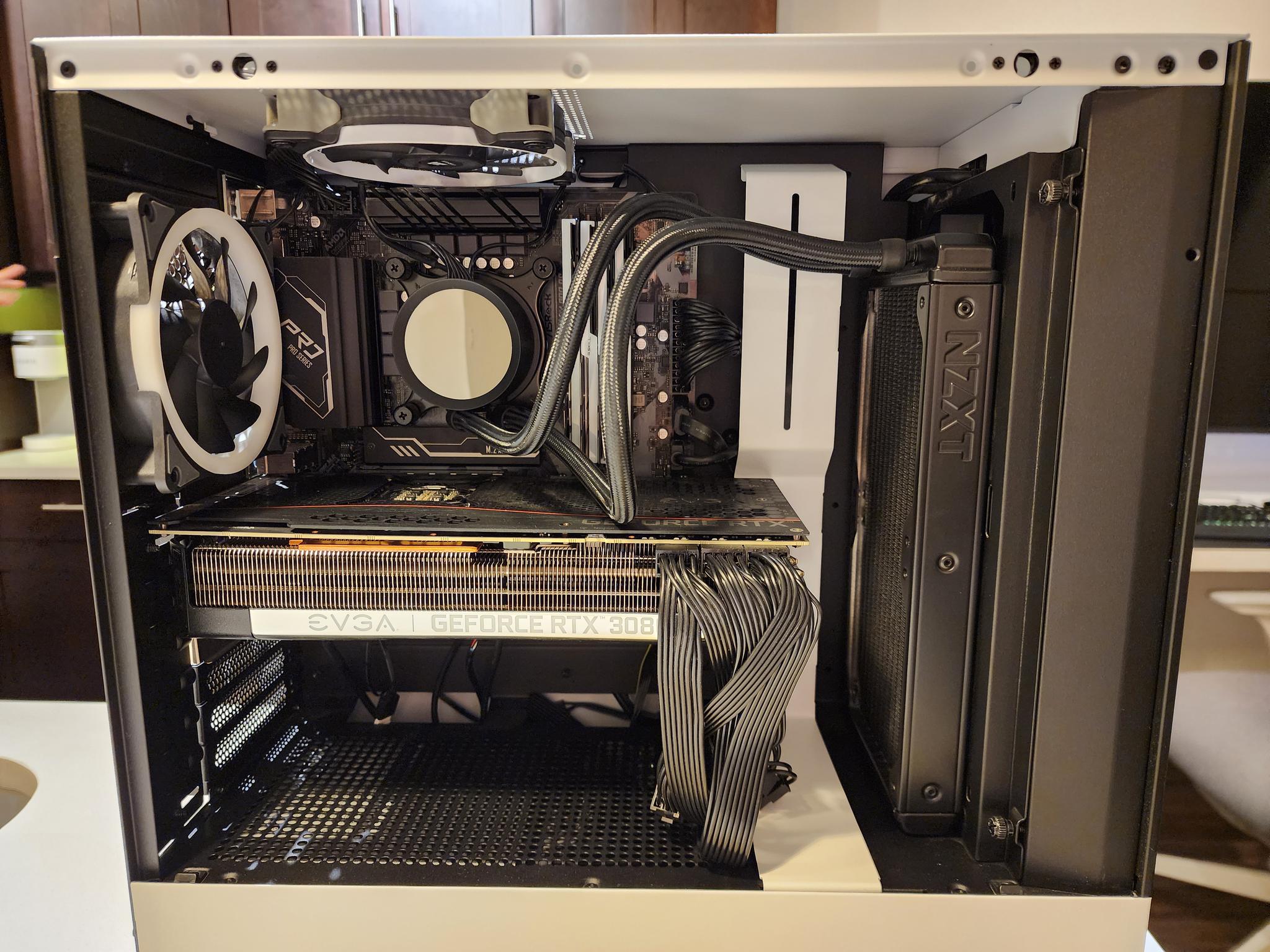 NZXT Case | i9-12900K Hexadeca-Core | EVGA 3080 10GB | 32GB RAM