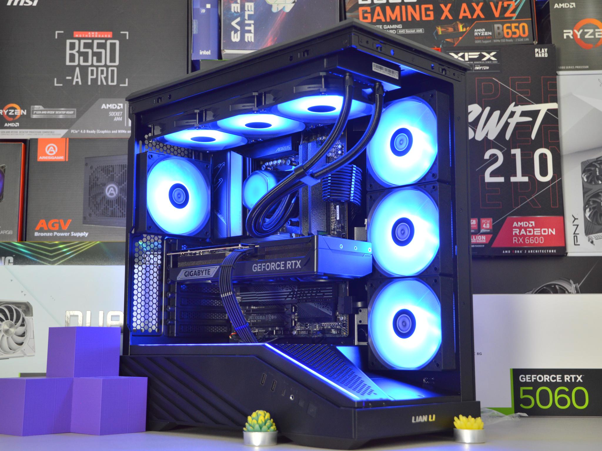⚫🧊 | RTX 5080 16GB | RYZEN 9 7900X | 32 GB DDR5 RAM | 2TB NVME SSD | Shadow Glacier |