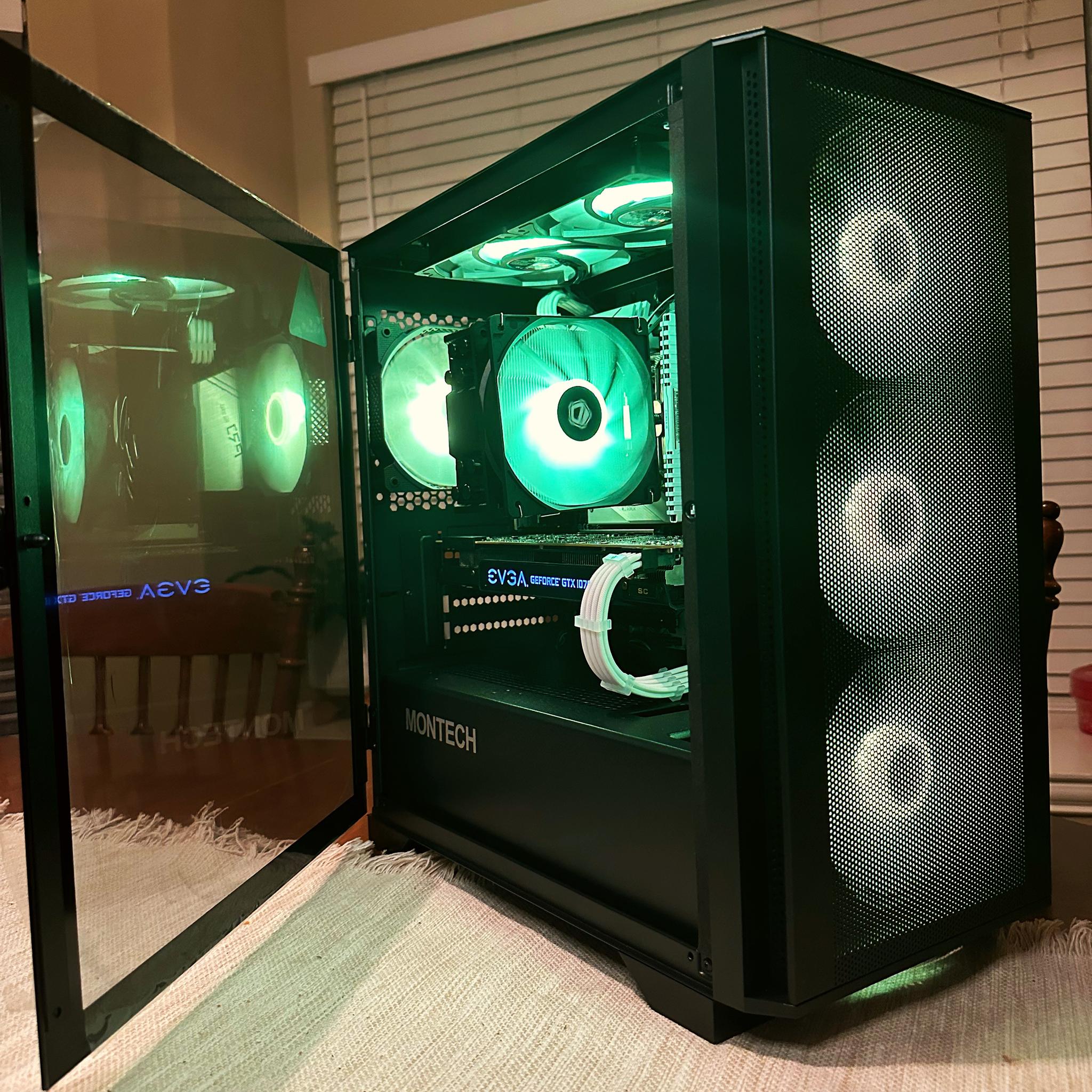 Clean Gaming PC(EVGA GTX 1070, i5-10400f, 16gb DDR4)