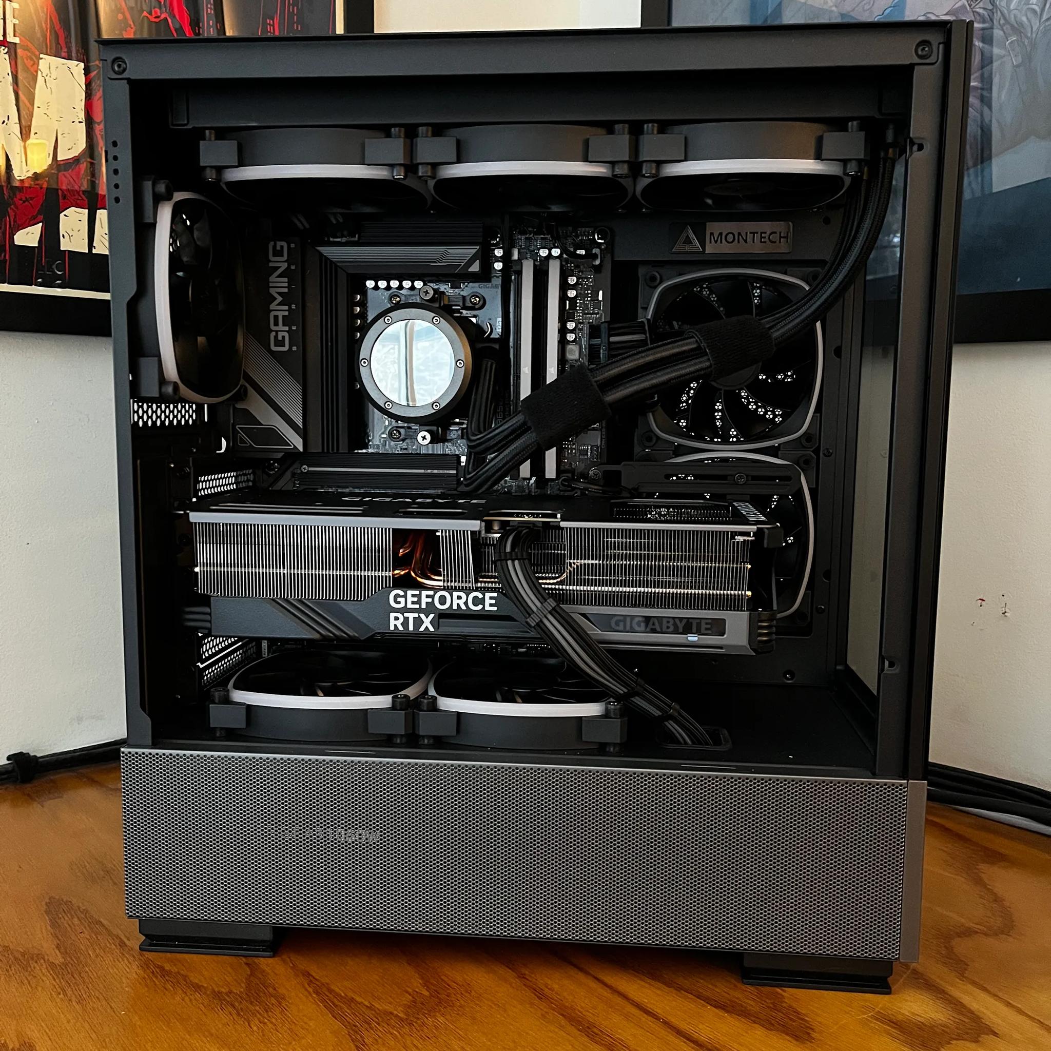 Monolith - RTX 4080 SUPER | Ryzen 7 7800X3D | 32GB DDR5 @ 6000MT/sec | 4TB storage | 1050W PSU