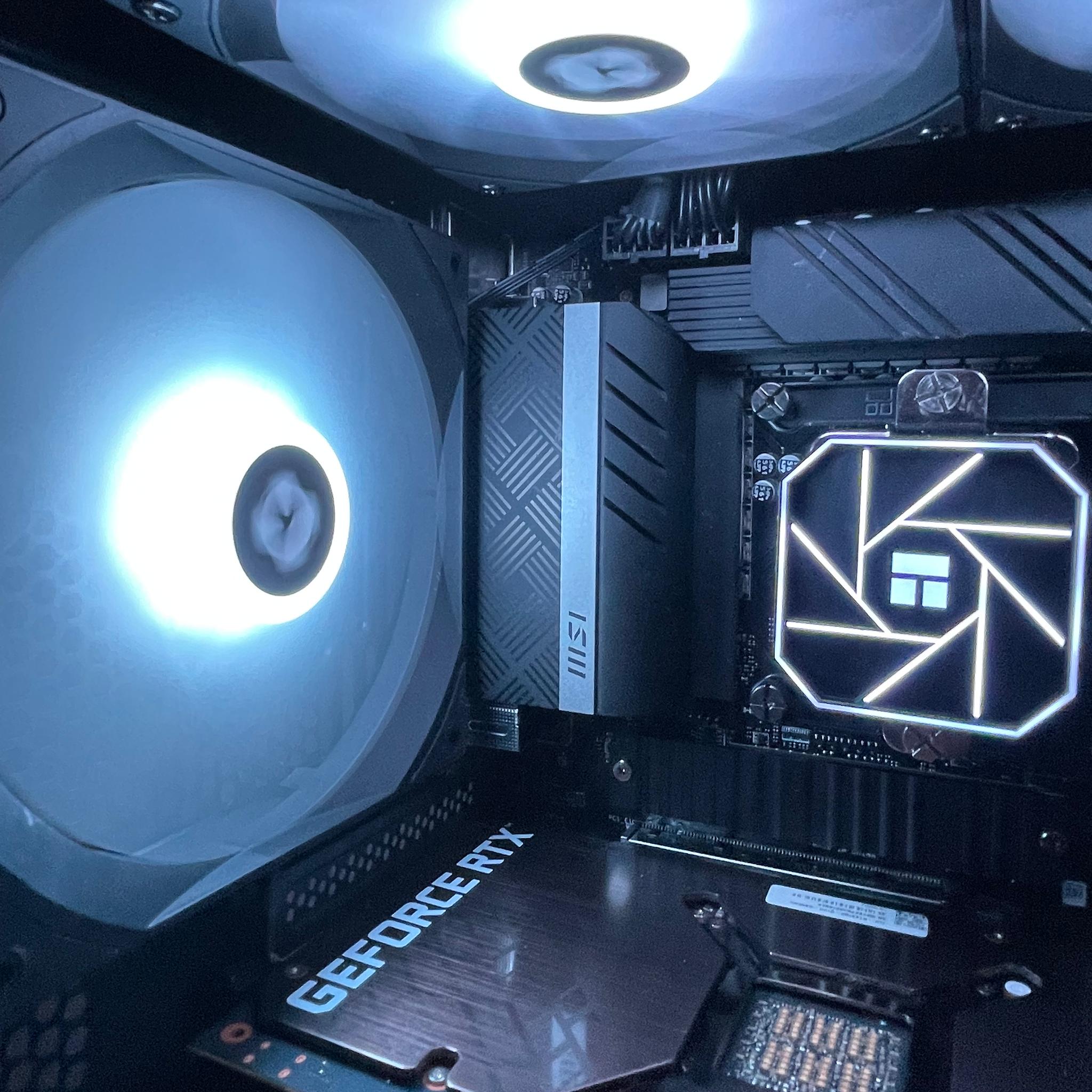 🖤🤍RTX 3080 | 12600KF | 16GB | 1TB M.2 | Windows 11 Home | BLACK Gaming PC🤍🖤