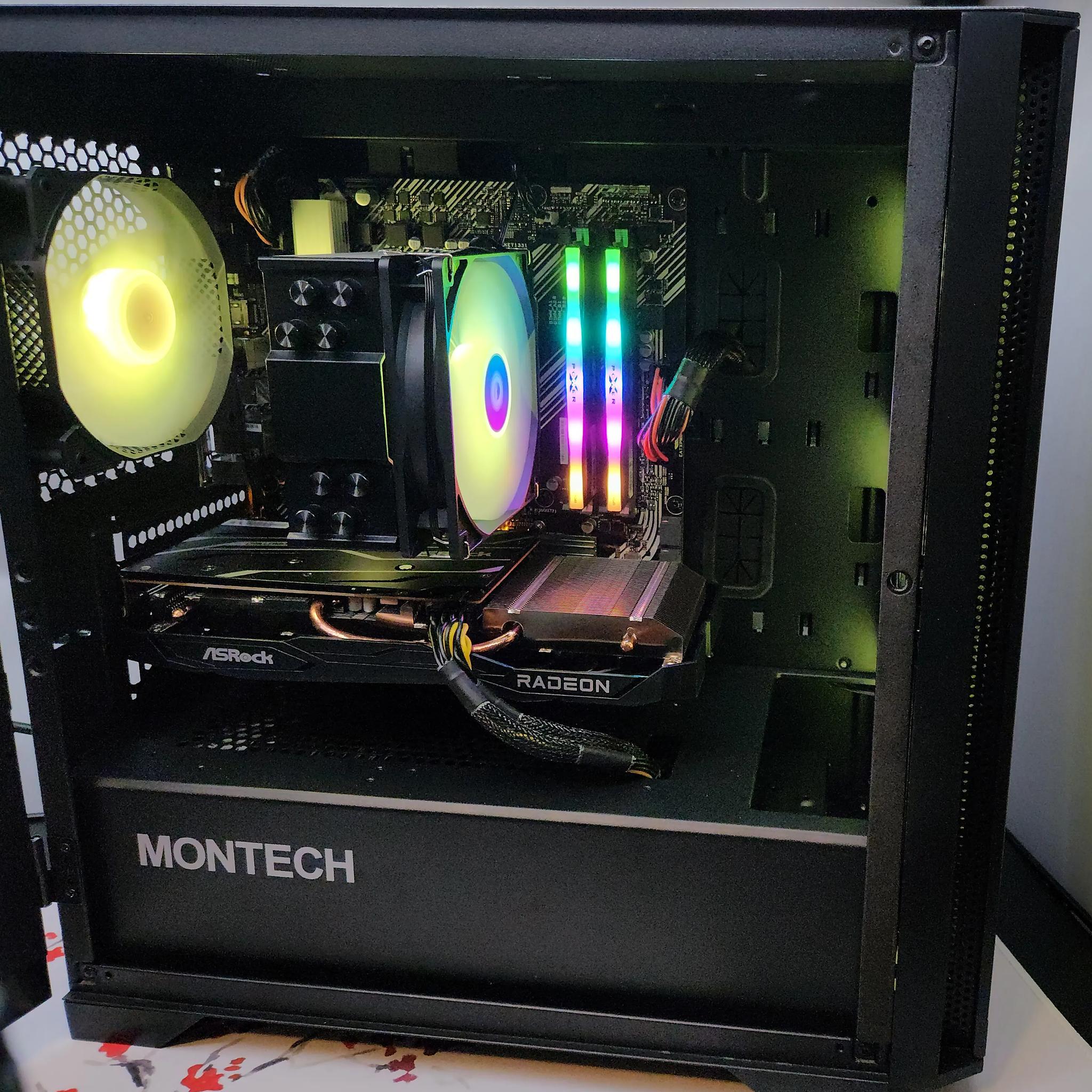 "Air 100" Gaming PC Ryzen 5 5500 / 16GB DDR4 / 1TB SSD / RX6600 8GB