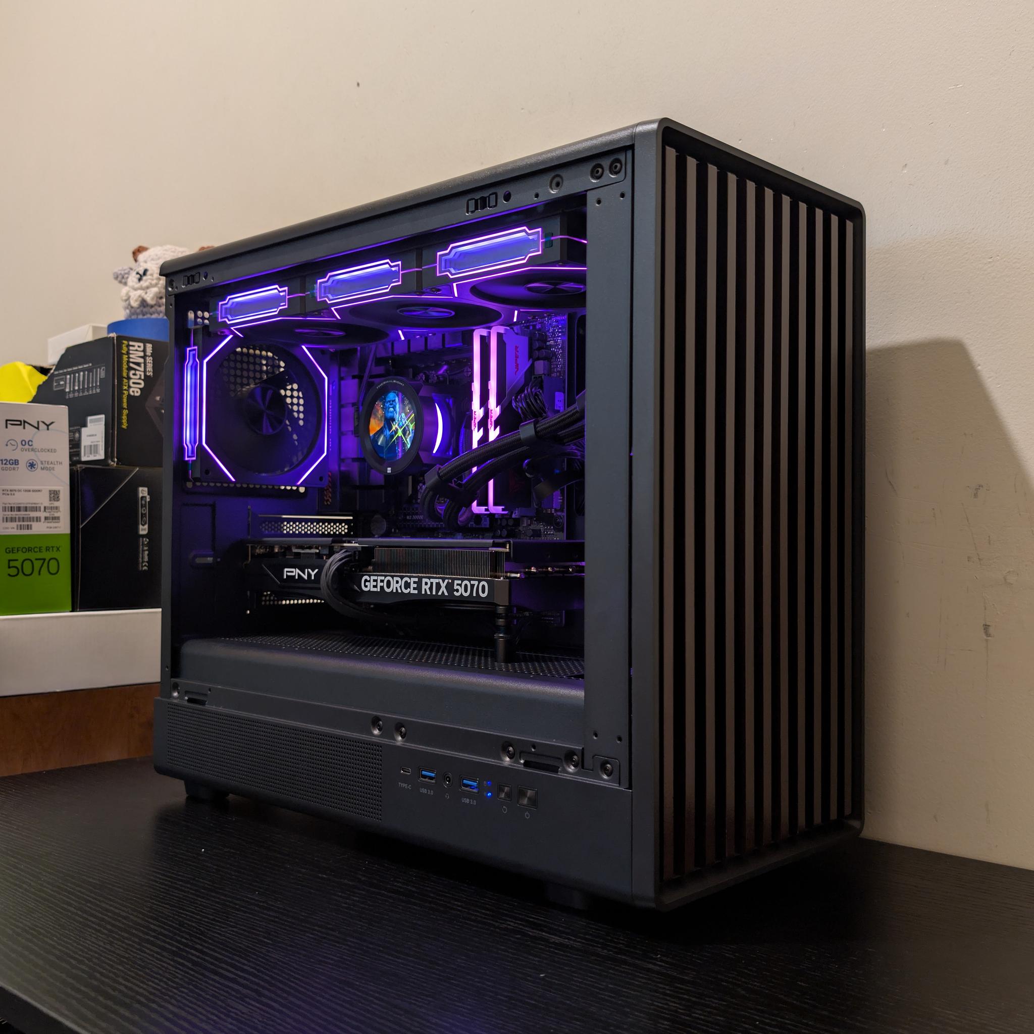 🔥🪵 1440p Gaming Beast | RTX 5070 | Ryzen 7600X | 2TB SSD | 32GB RAM | WiFi 6 & Bluetooth 🪵🔥