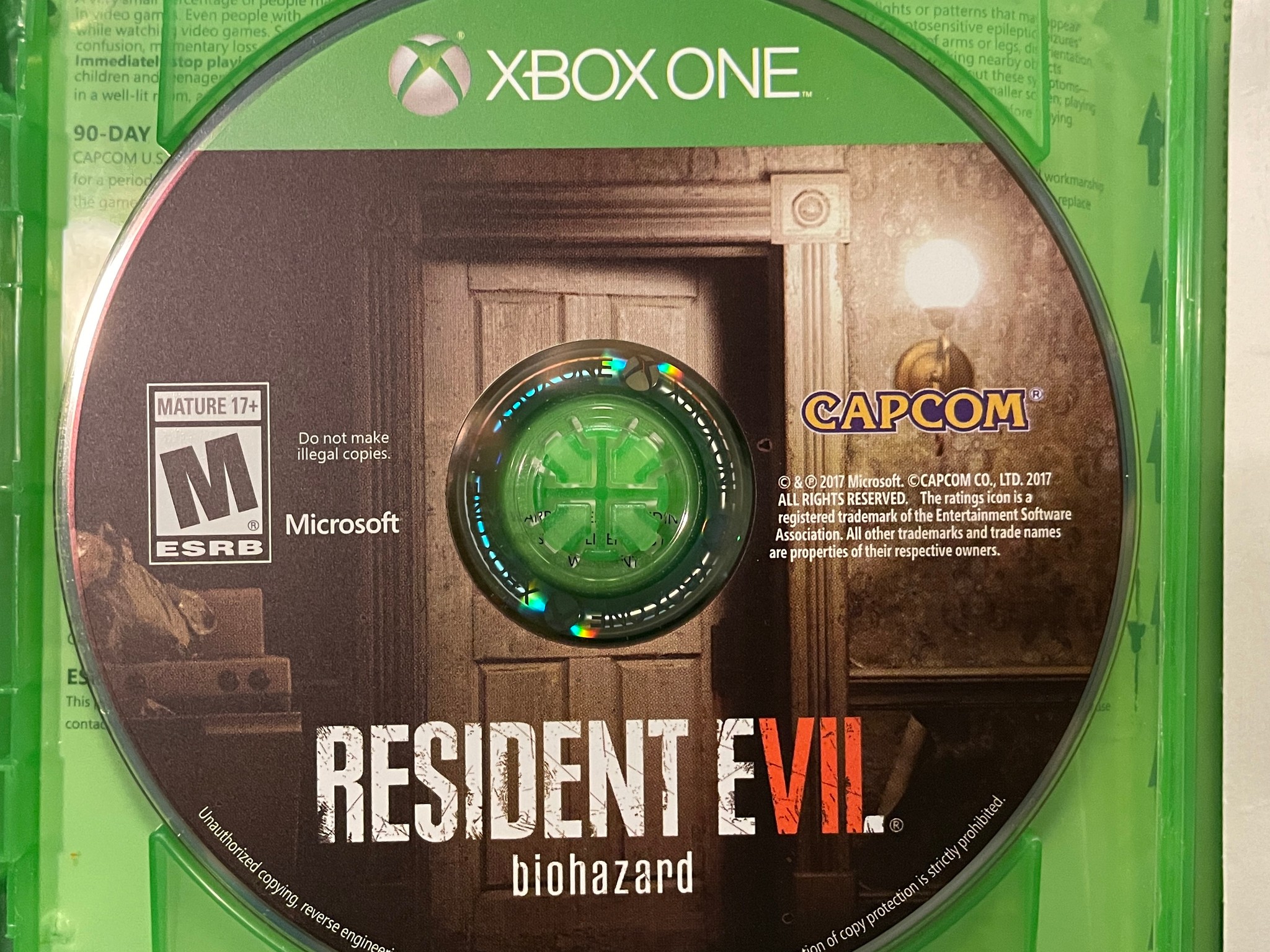 Resident Evil Biohazard Xbox One