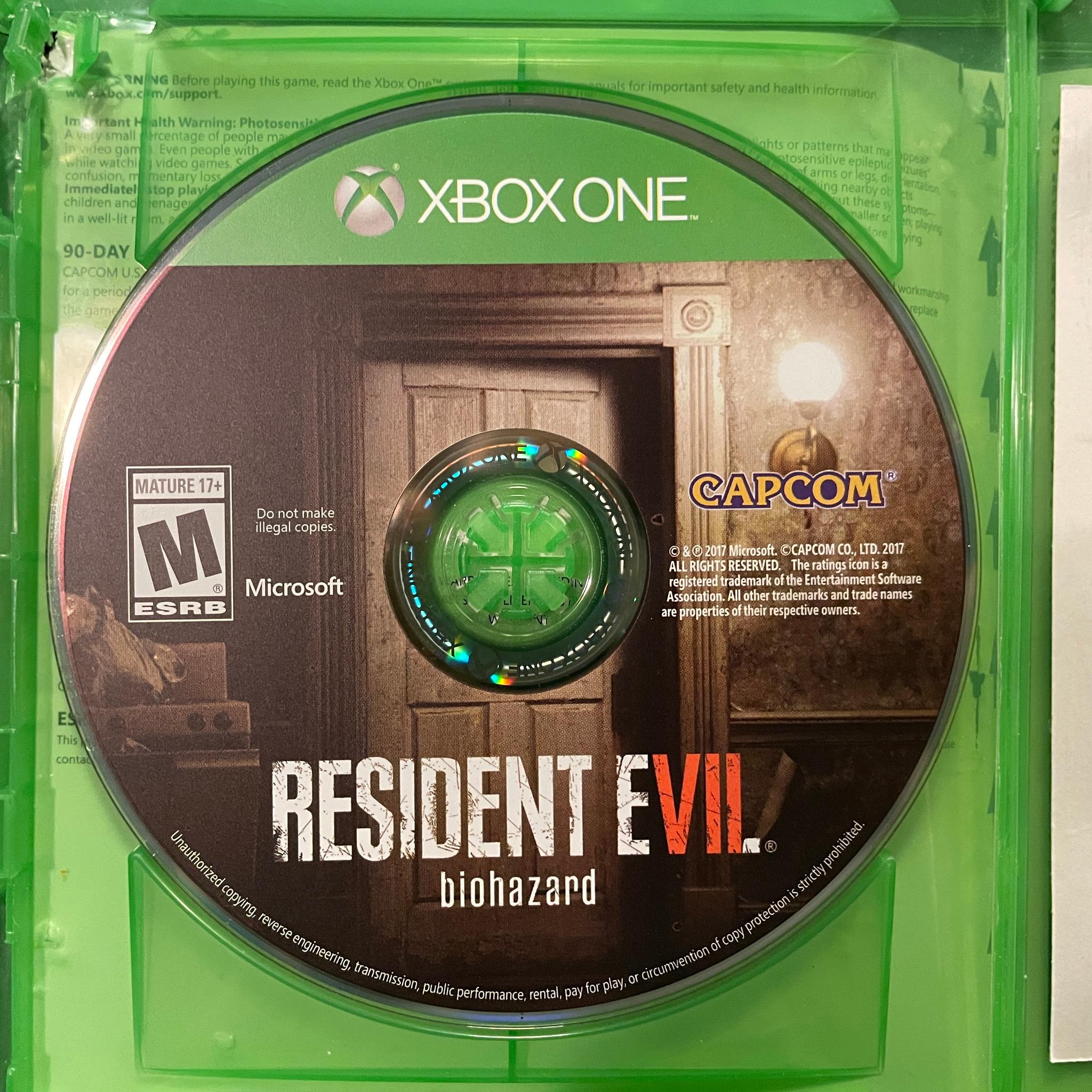 Resident Evil Biohazard Xbox One