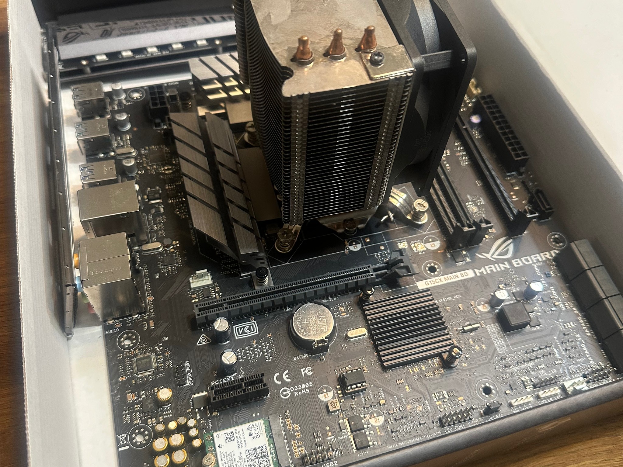 i7 9700k Unlocked - G15CX MB - Cooler Included