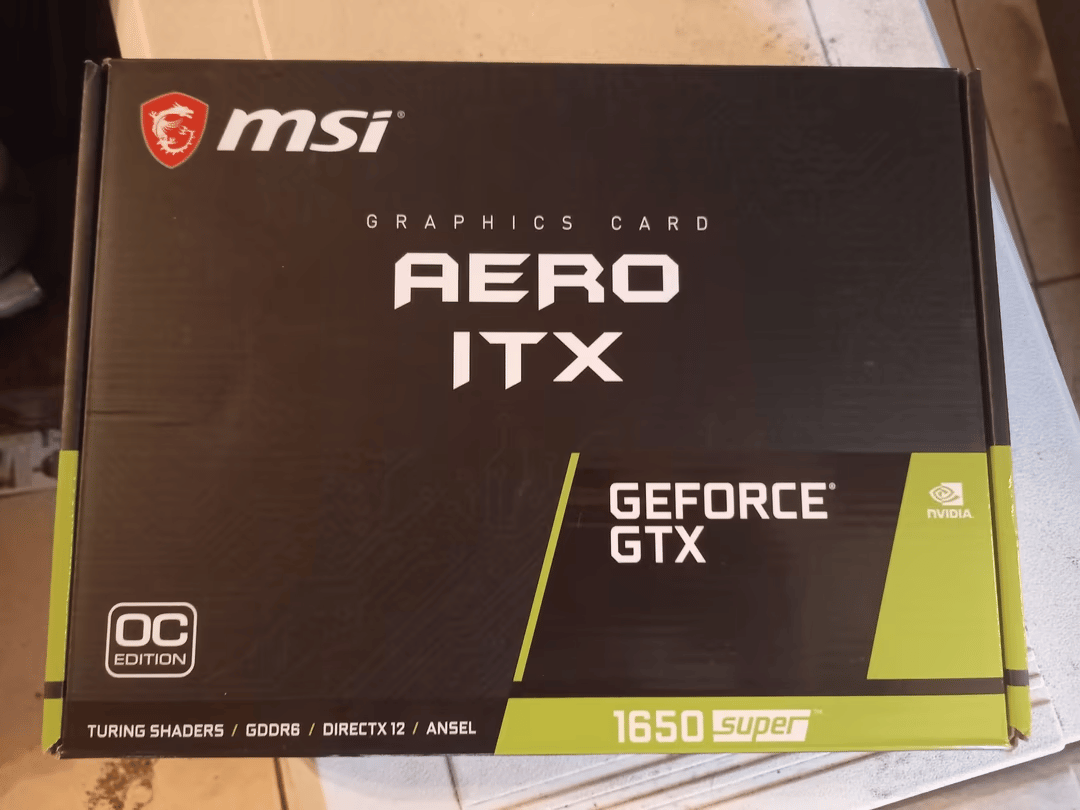 Used GTX 1650 Super AERO ITX