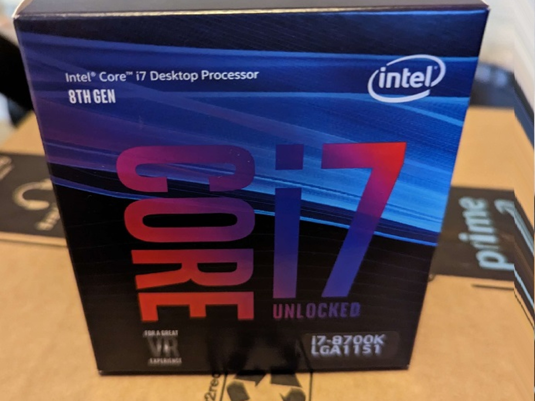 BNIB Intel 8700k
