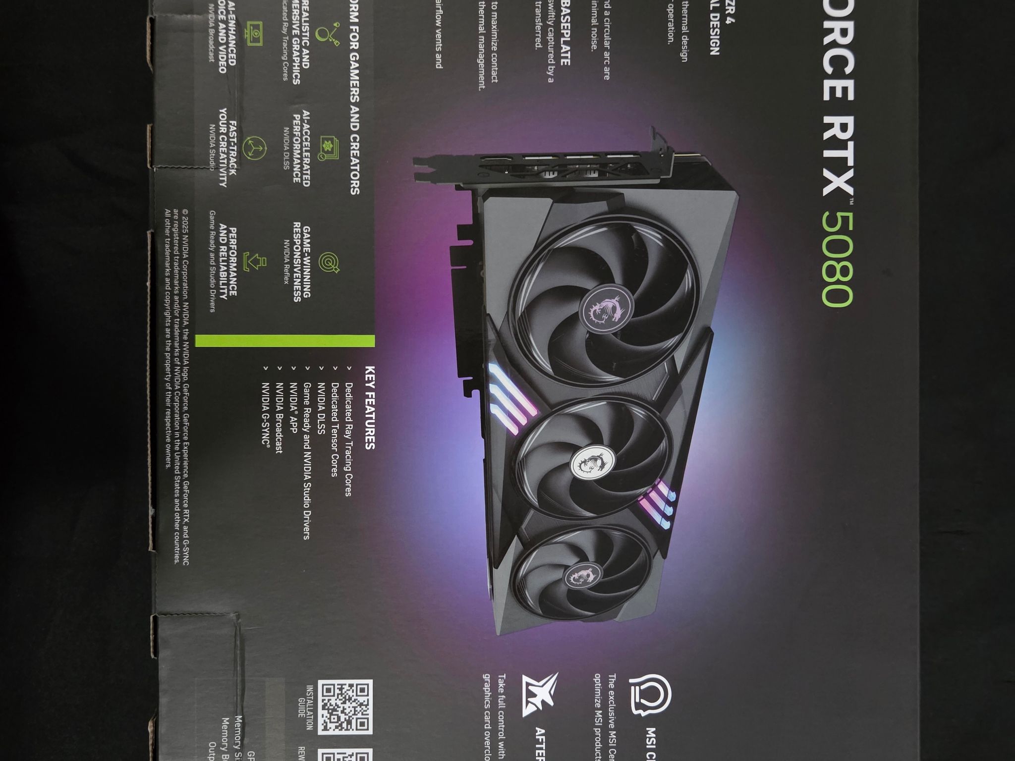MSI 5080 Trio OC ( Like New )