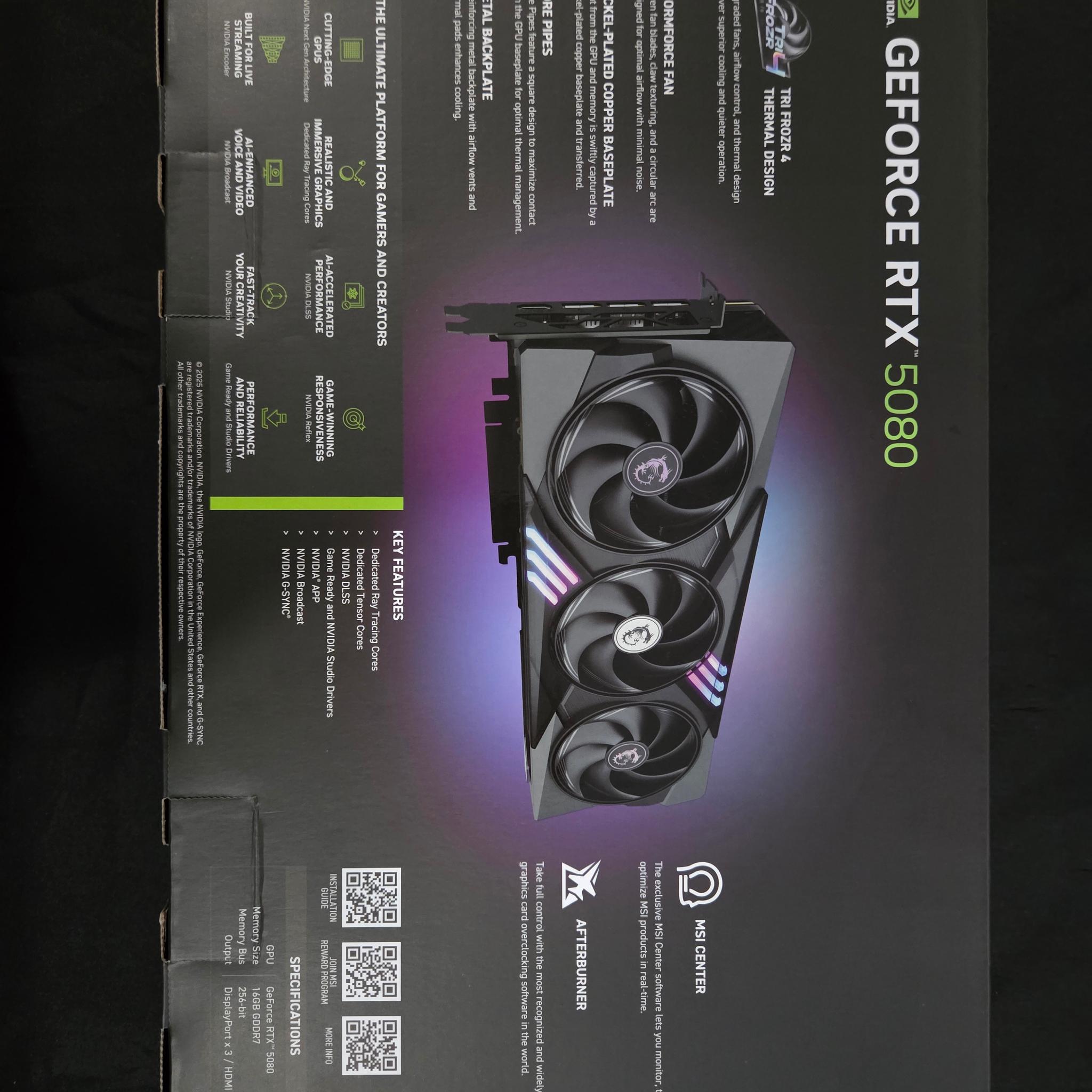 MSI 5080 Trio OC ( Like New )