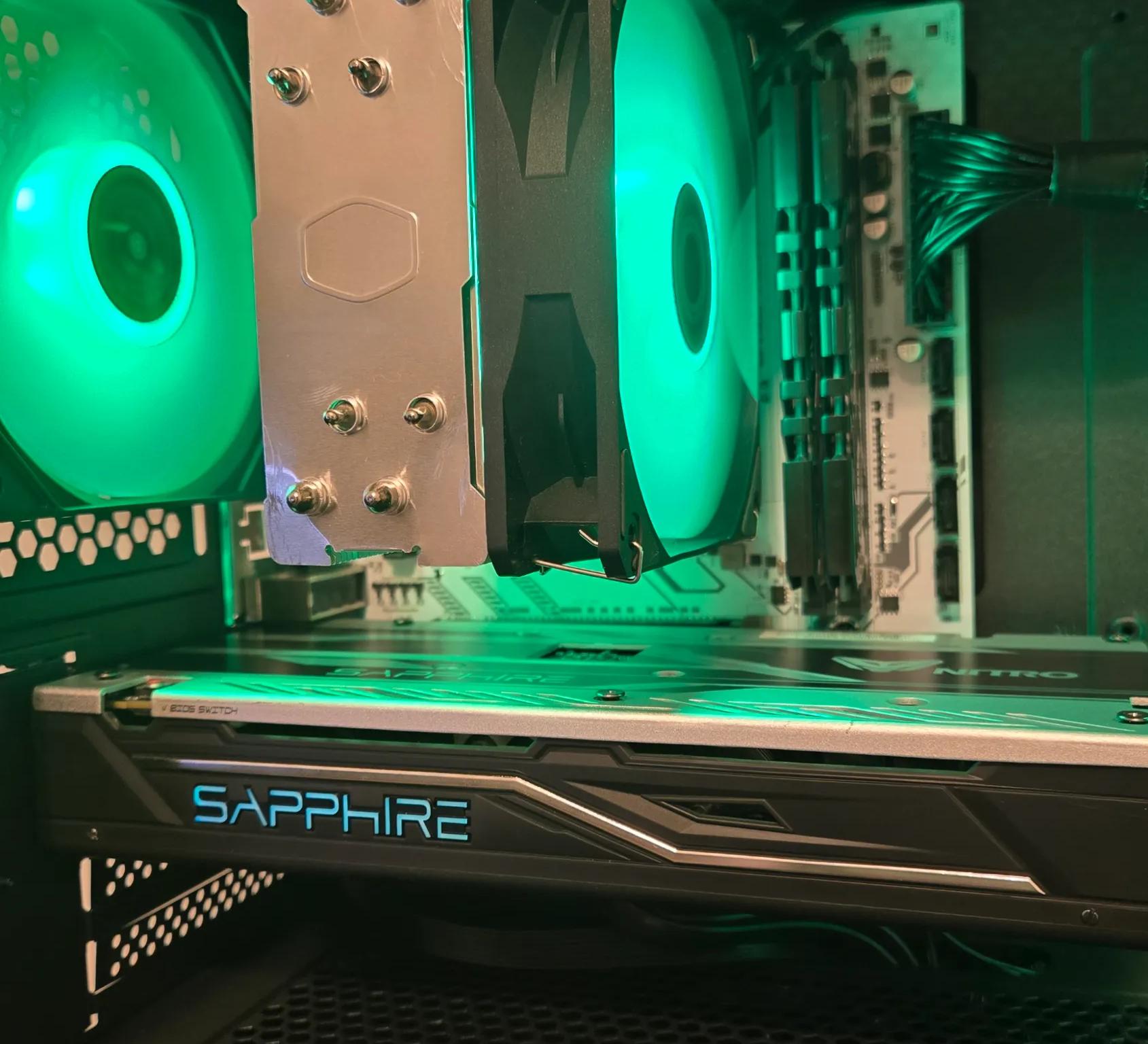 💚 VENOMSTRIKE 💚 RGB Gaming PC | Ryzen 5 2600 + RX 480 8GB | 16GB RAM + NVMe SSD!