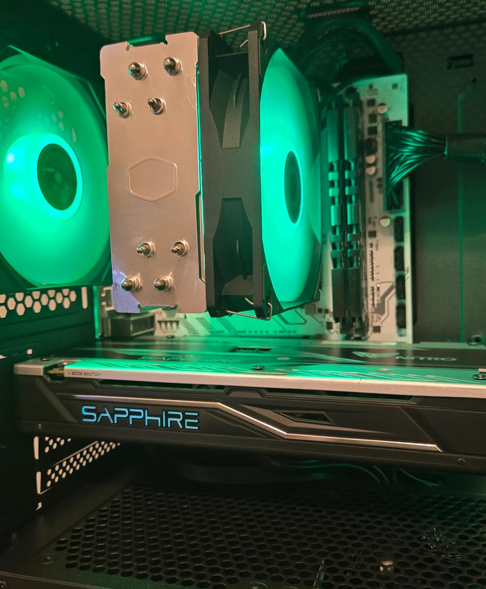 💚 VENOMSTRIKE 💚 RGB Gaming PC | Ryzen 5 2600 + RX 480 8GB | 16GB RAM + NVMe SSD!