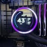 NZXT KRAKEN ELITE 360 BLACK AIO LIQUID COOLER W/ IPS LCD & STATIC PRESSURE FANS (AMD AM4 AM5 ONLY!)