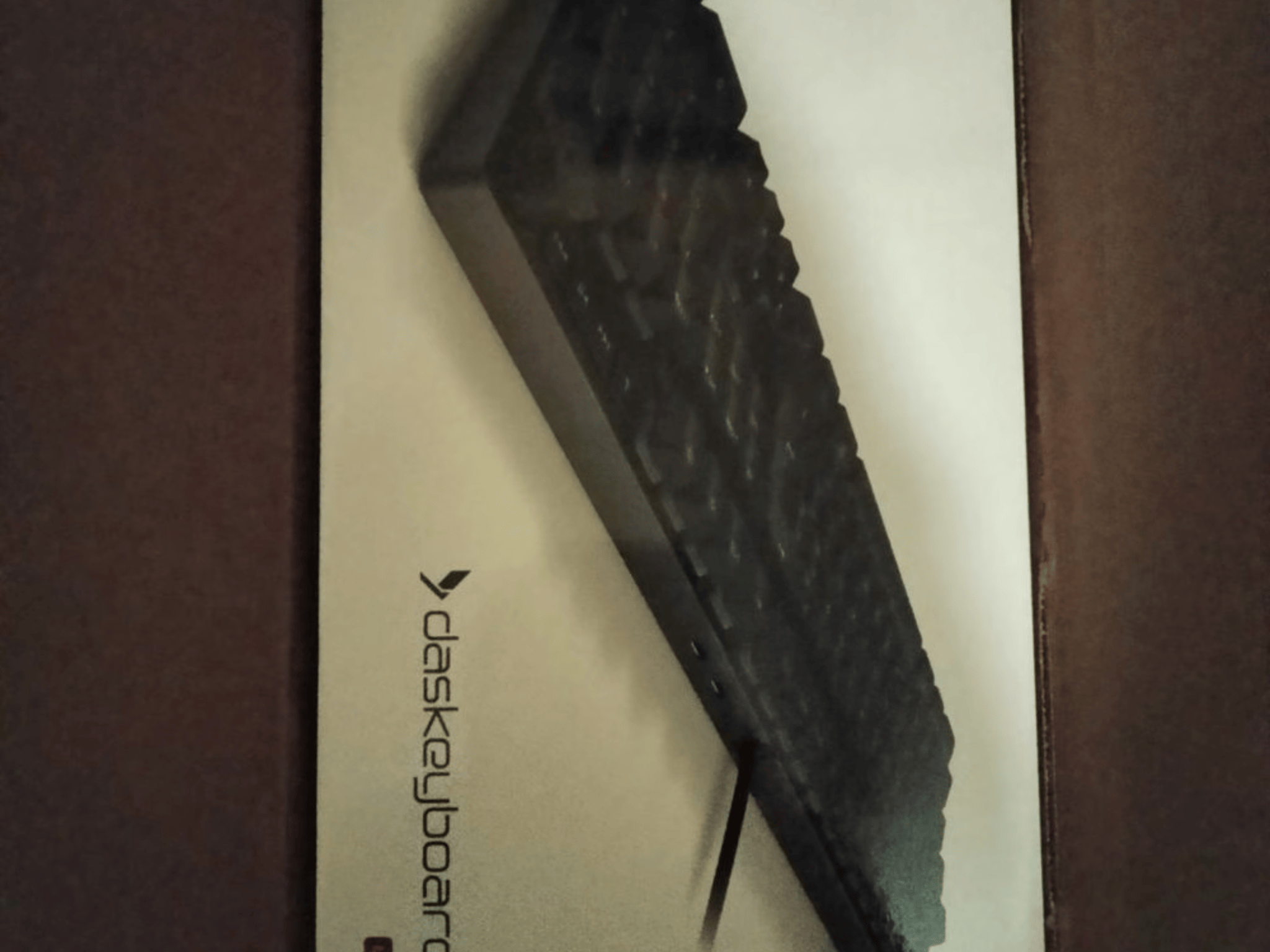 BNIB Das Keyboard MacTigr Mechanical Keyboard for Mac, Cherry MX Low Profile Red Switches