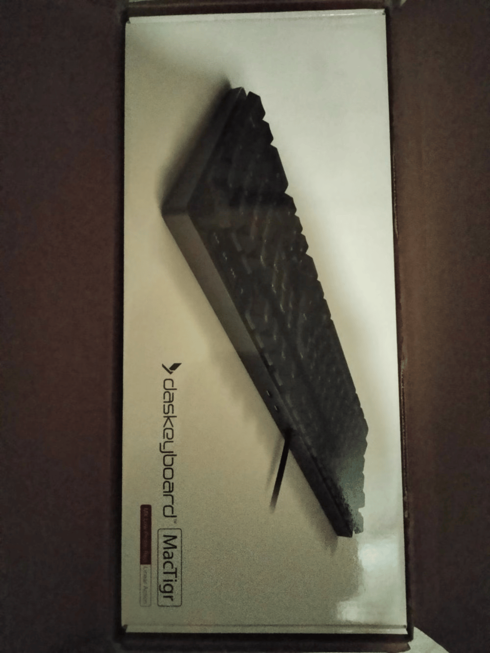 BNIB Das Keyboard MacTigr Mechanical Keyboard for Mac, Cherry MX Low Profile Red Switches