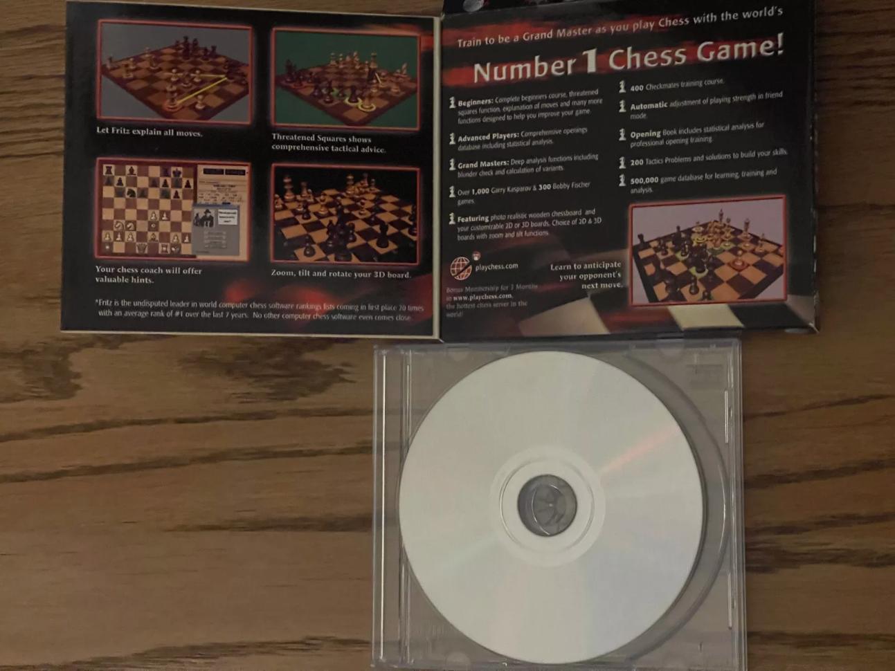 Grand Master Challenge II Fritz Play Chess (PC, 2001)