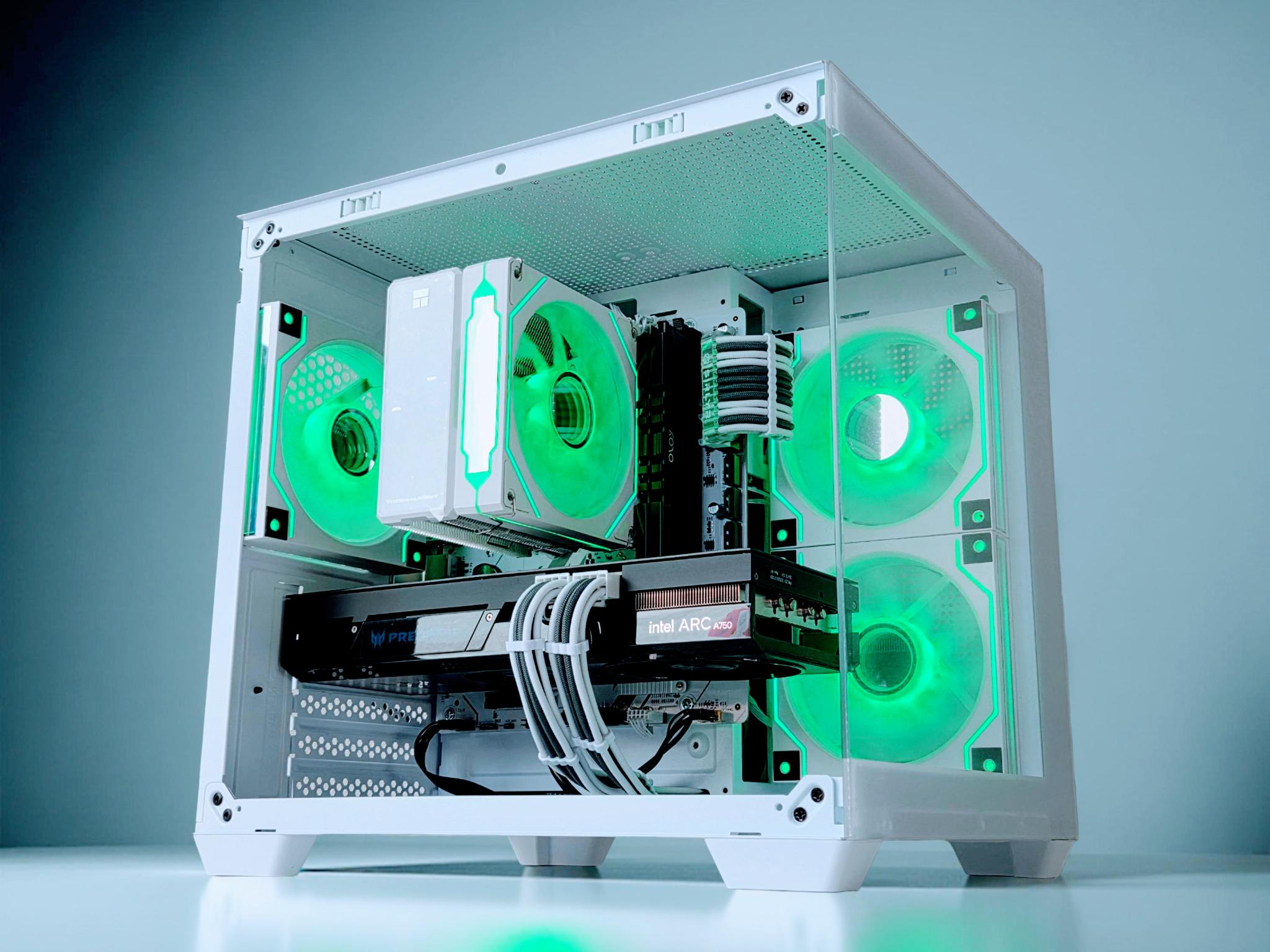 BiFrost❄️Gaming PC❄️Intel ARC 750 8GB❄️AMD Ryzen 5 3600 6 core❄️16GB DDR4❄️500GB NVME SSD