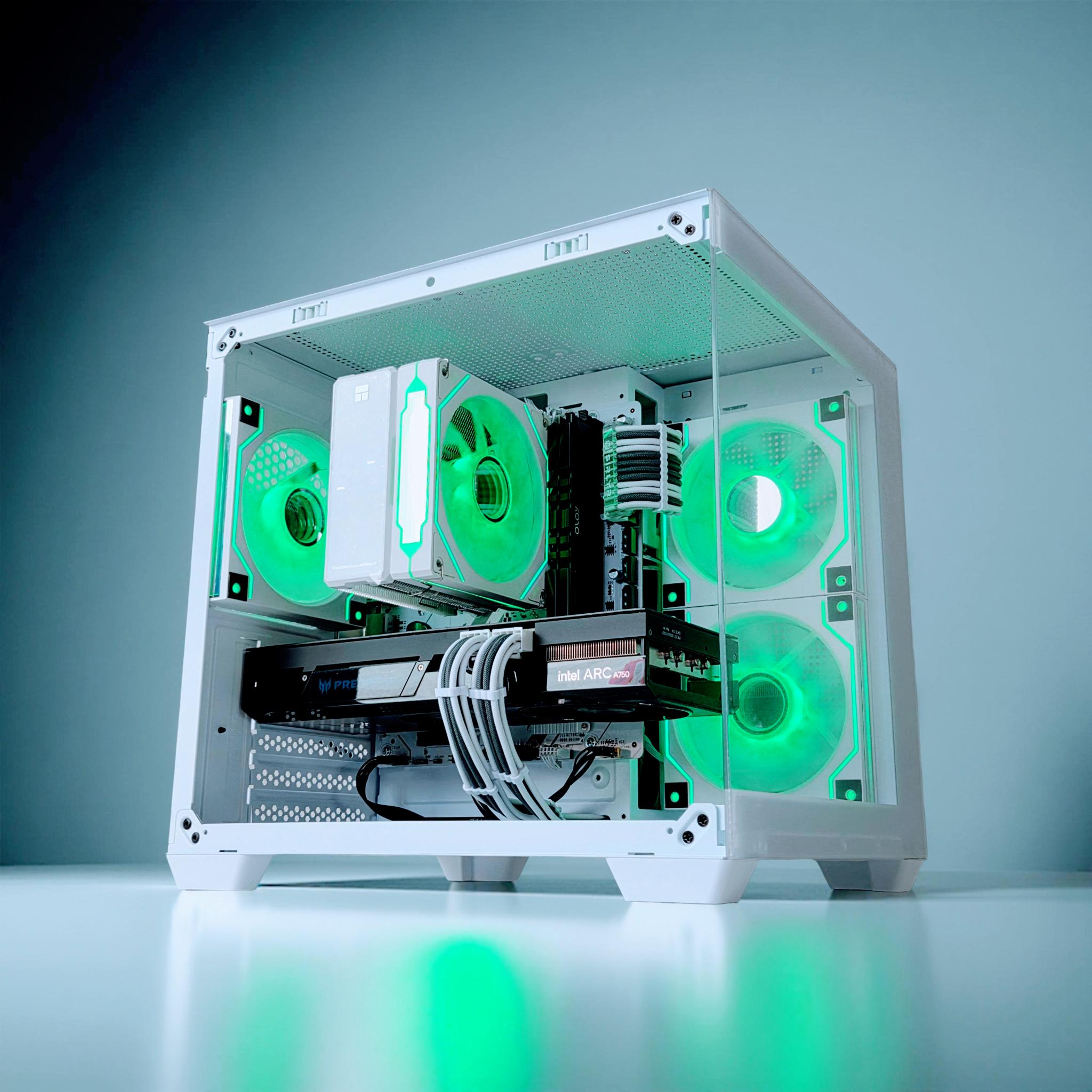BiFrost❄️Gaming PC❄️Intel ARC 750 8GB❄️AMD Ryzen 5 3600 6 core❄️16GB DDR4❄️500GB NVME SSD