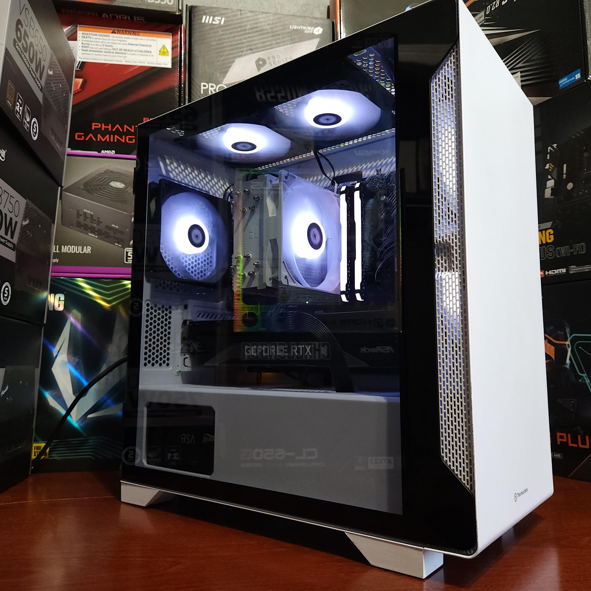 RTX 3070 | Ryzen 7 5700X | 32GB DDR4 RAM 3600 MTs | 1 TB NVME SSD | 750W BRONZE | WIFI & BT