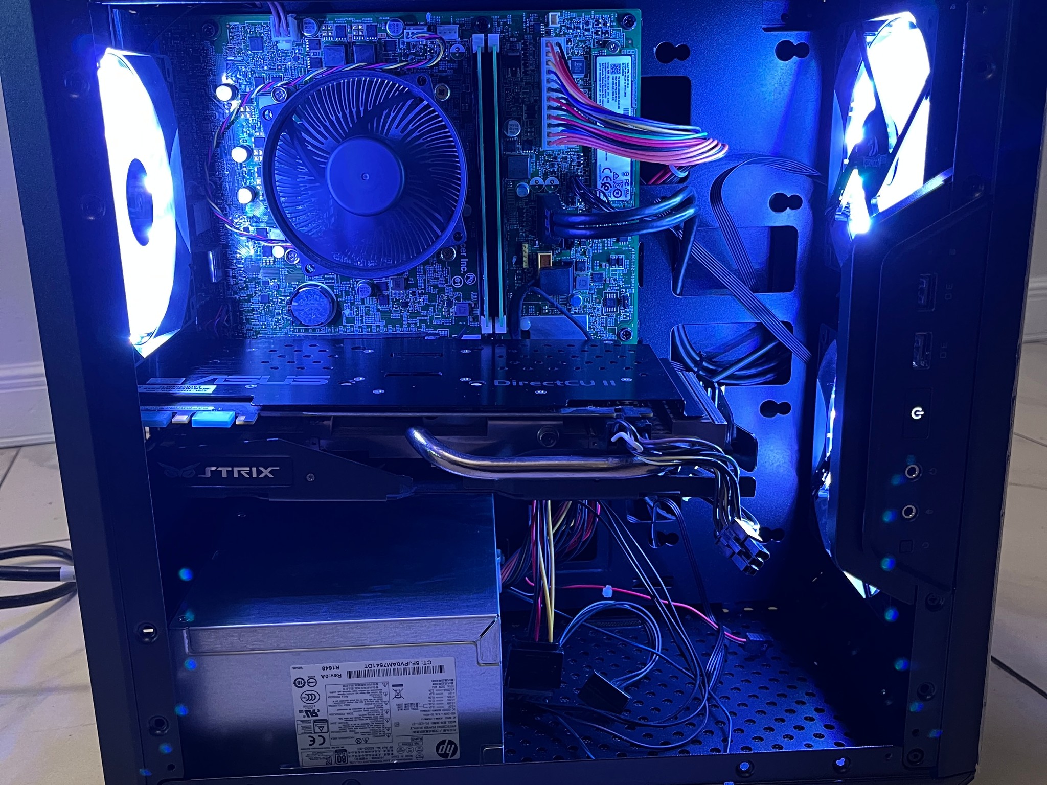 NVIDIA GTX 970, Intel Core i5-7400, 12GB RAM, 870 GB Storage - Budget RGB Gaming PC w/ Wi-Fi + BT