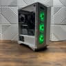 White RGB Gaming PC | Ryzen 7 2700X | RX 580 8GB | 16GB RAM | 2.24TB Storage SSD + HDD
