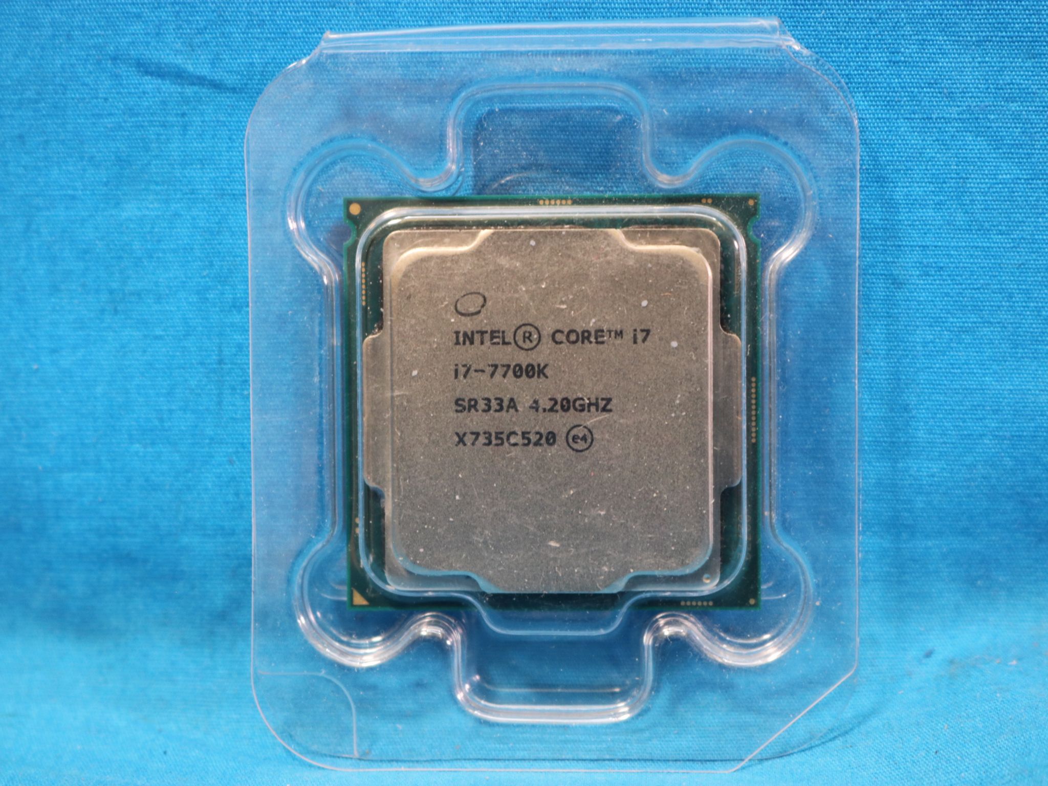 Intel Core i7-7700K 4.20GHz LGA1151/Socket H4 Quad-Core 8MB Desktop CPU - 4150433410
