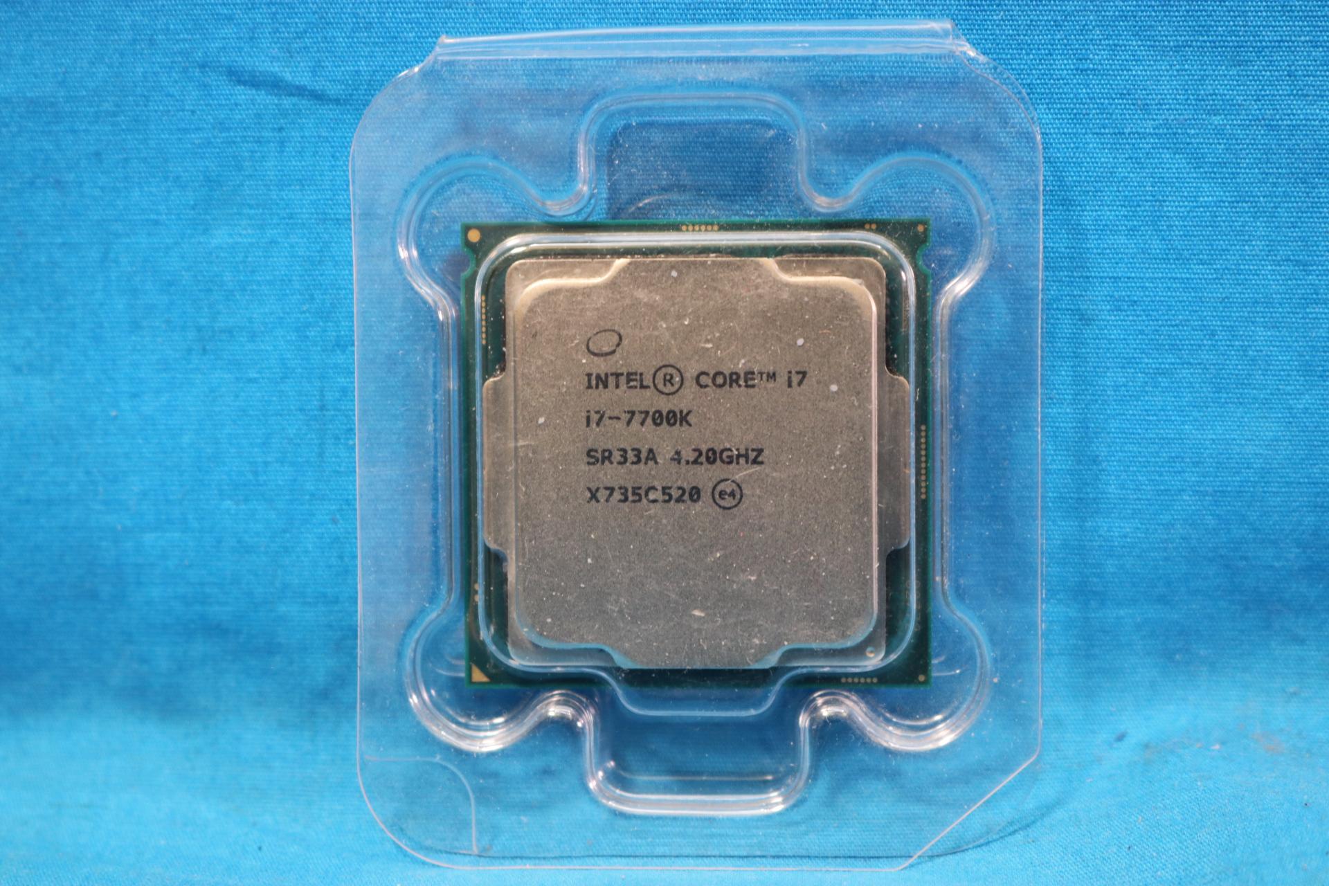 Intel Core i7-7700K 4.20GHz LGA1151/Socket H4 Quad-Core 8MB Desktop CPU - 4150433410