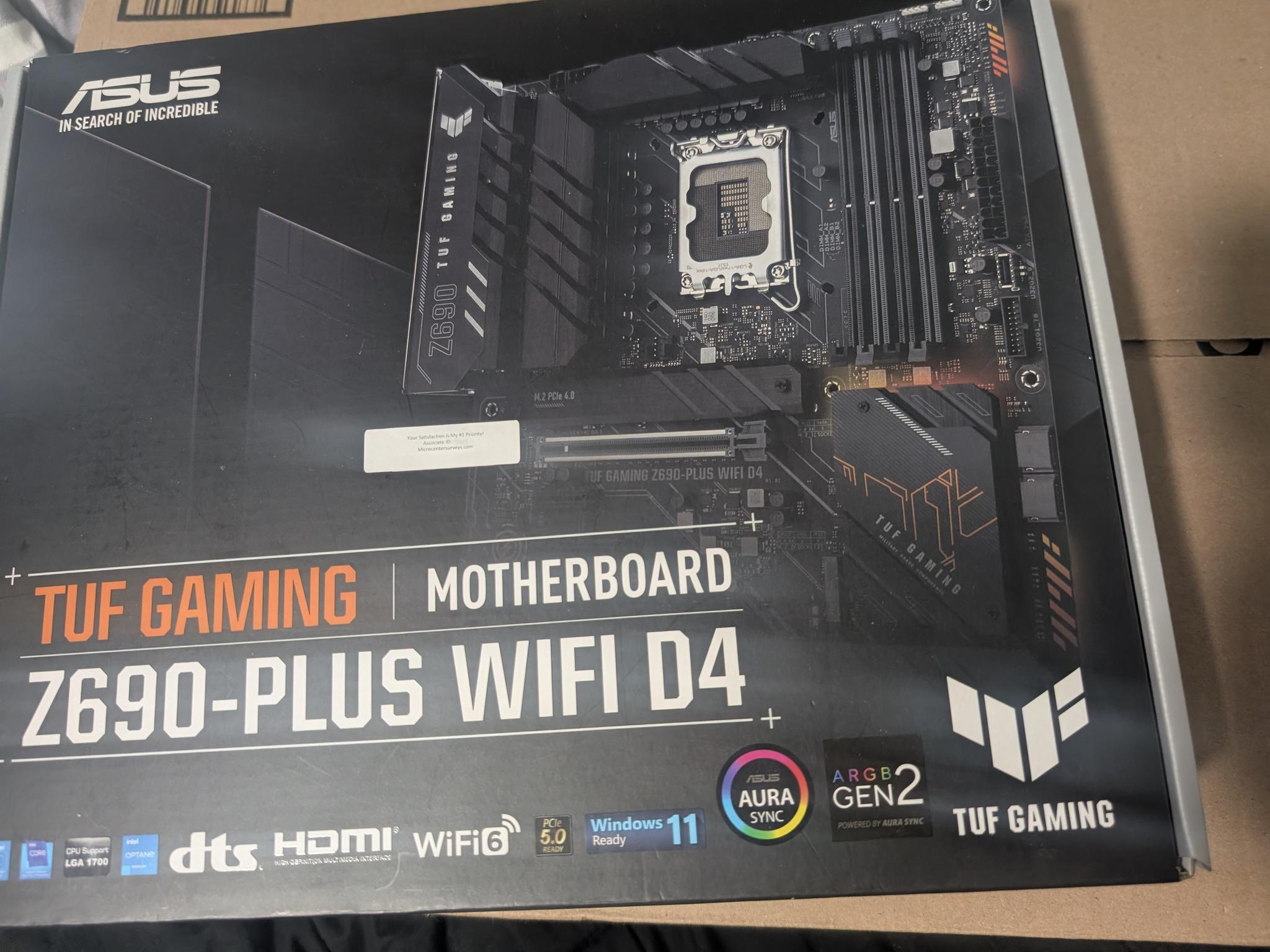 ASUS TUF GAMING Z690-PLUS WIFI D4 - Image 1
