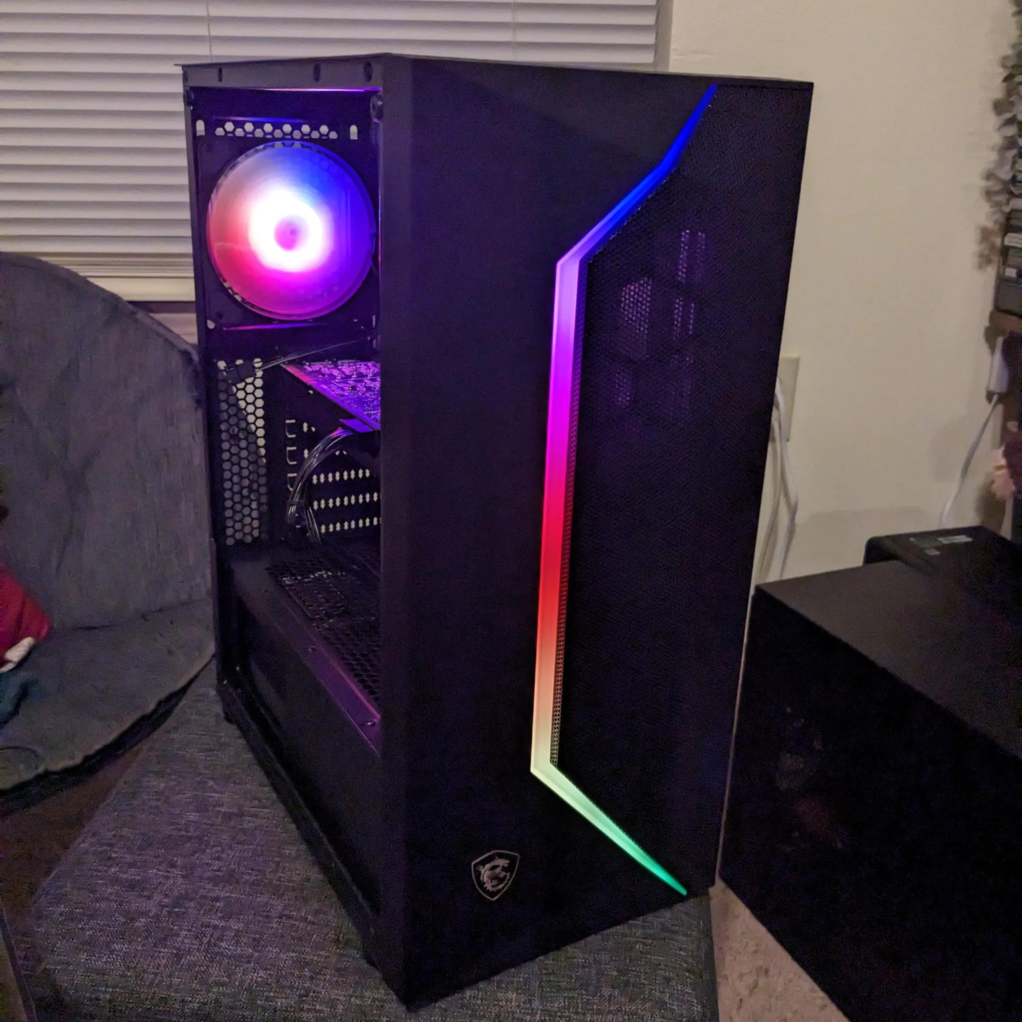 FREE SHIP|| i5-6600, GTX 970 4GB, 16GB RAM, 480GB SSD, Win11, RGB, WiFi