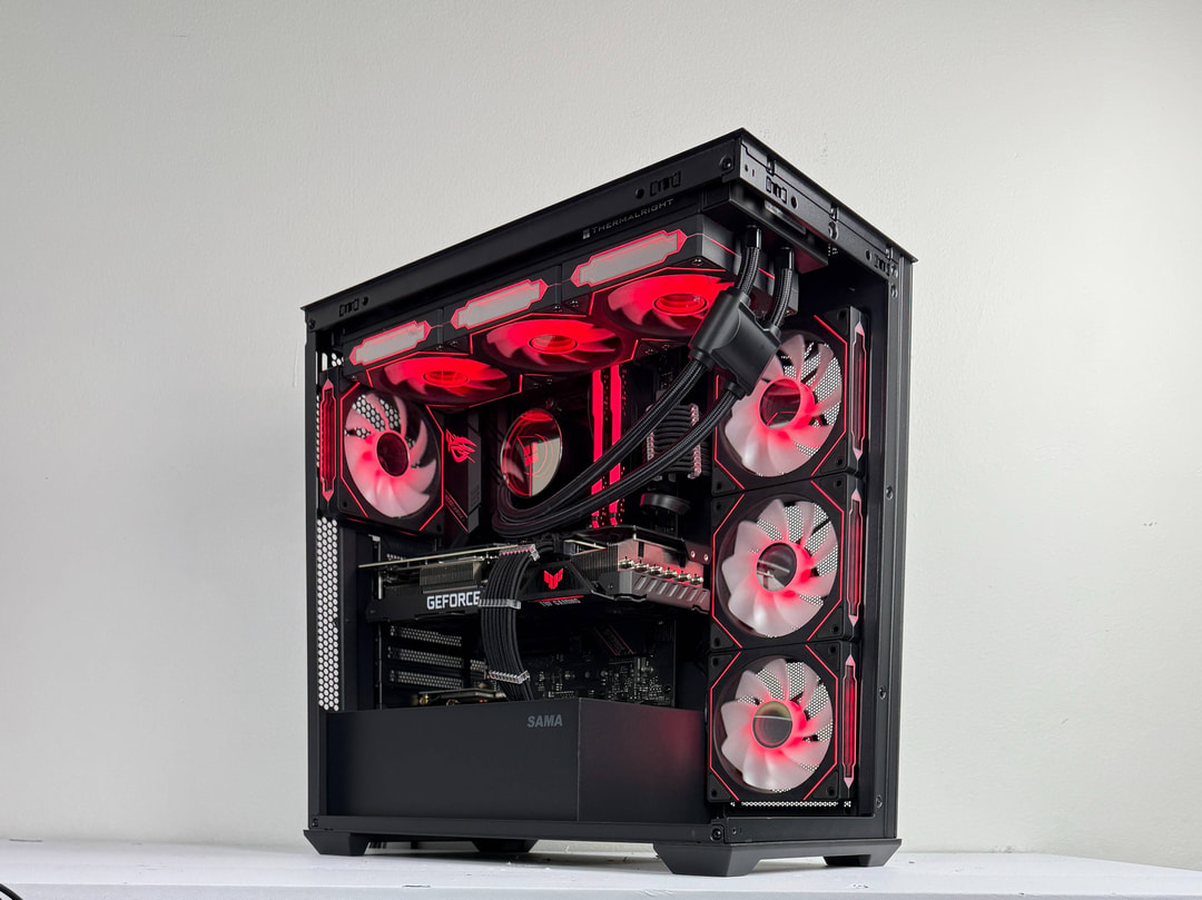 🩸Crimson🩸 | 1440p Gaming PC | Ryzen 7 5700X3D | Asus RTX 3080