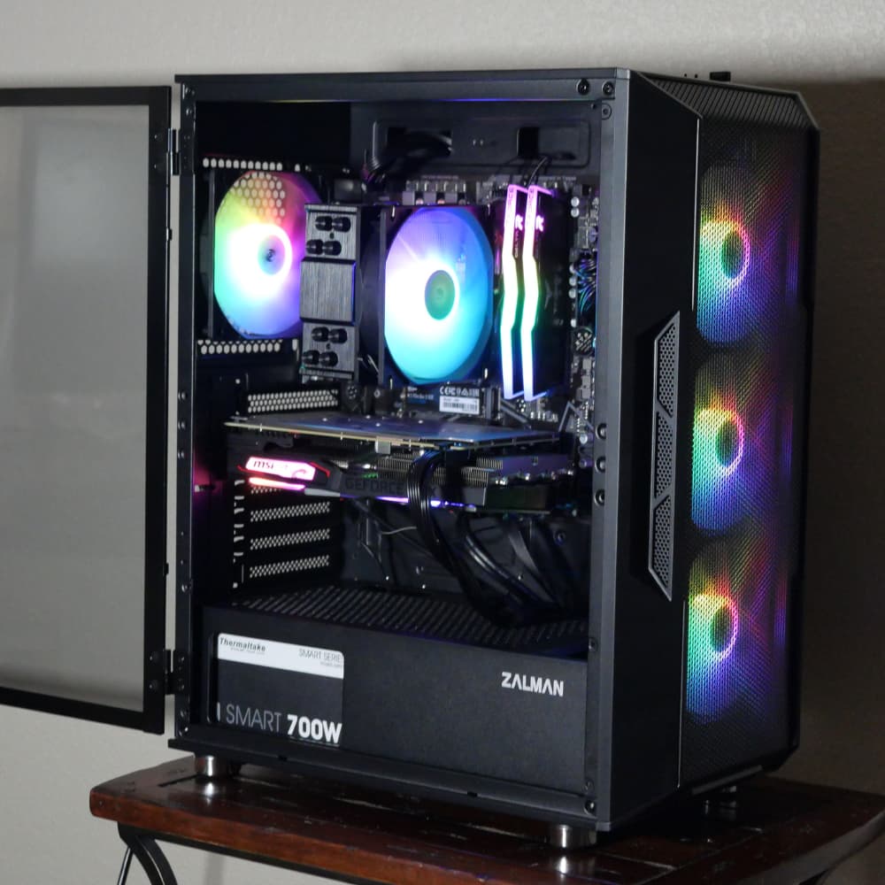 MSI GeForce RTX 2060 - AMD Ryzen 5 3600 - T-Force 16GB 3600MHz RAM - 1TB NVMe SSD