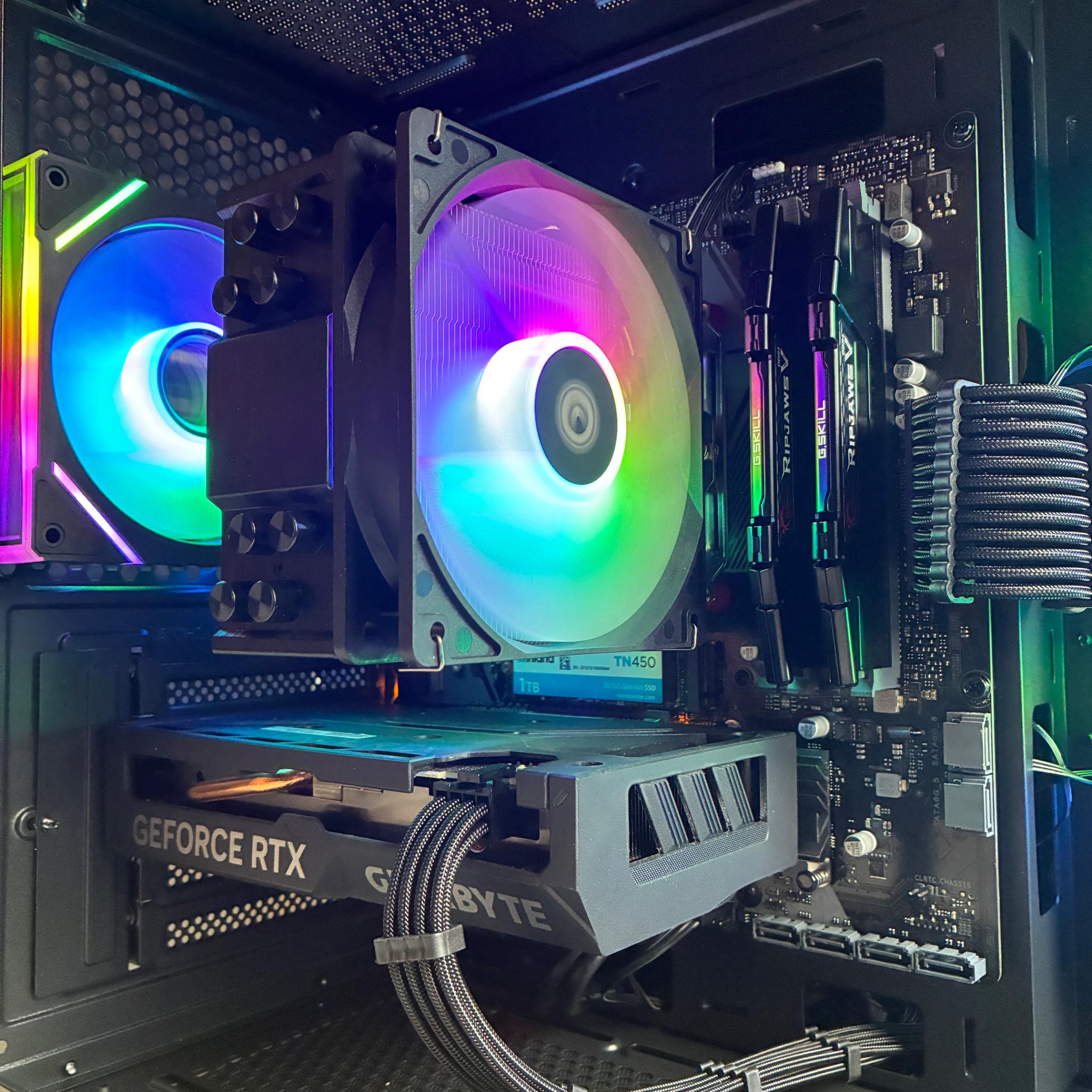 ⚫ Ryzen 5 5600/RTX 4060 Gaming PC ⚫