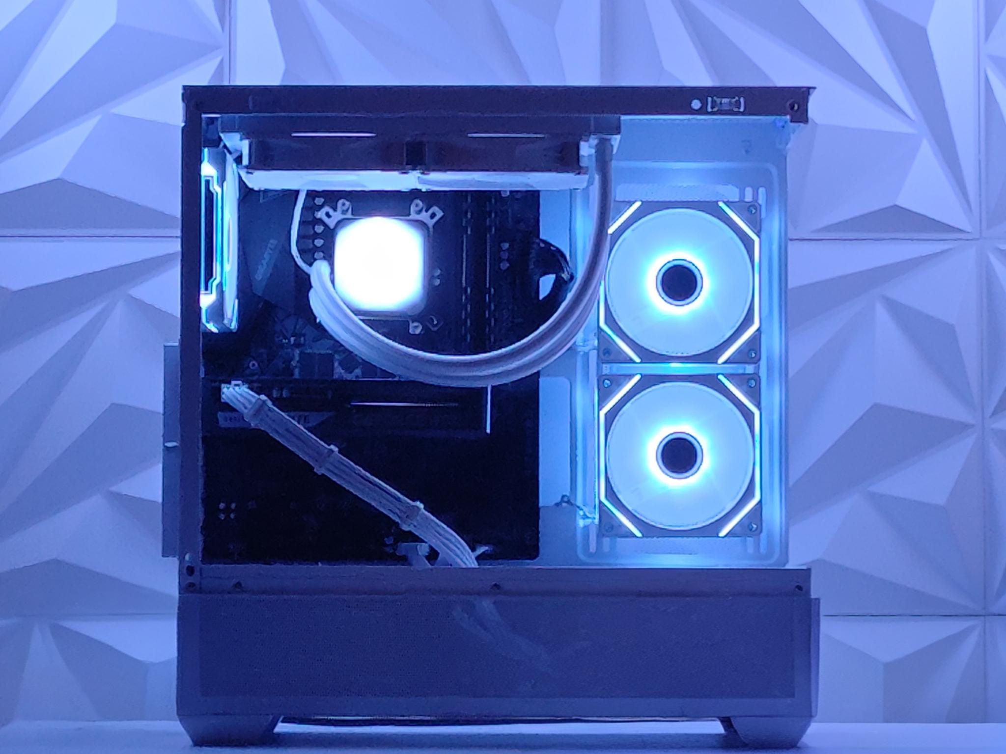 Liquid Cooled Gaming PC | RTX 5060 / Ryzen 5 / 16GB DDR4 / 1TB NVMe / Wi-Fi