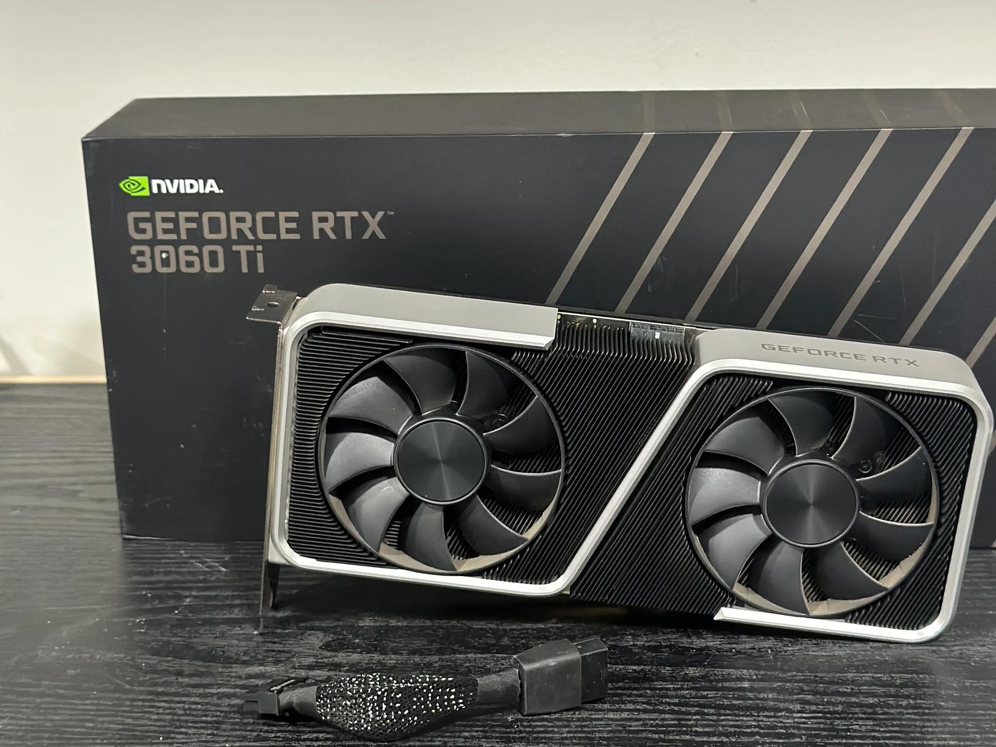 NVIDIA GeForce RTX 3060 Ti Founders Edition Graphics Card 8GB GDDR6
