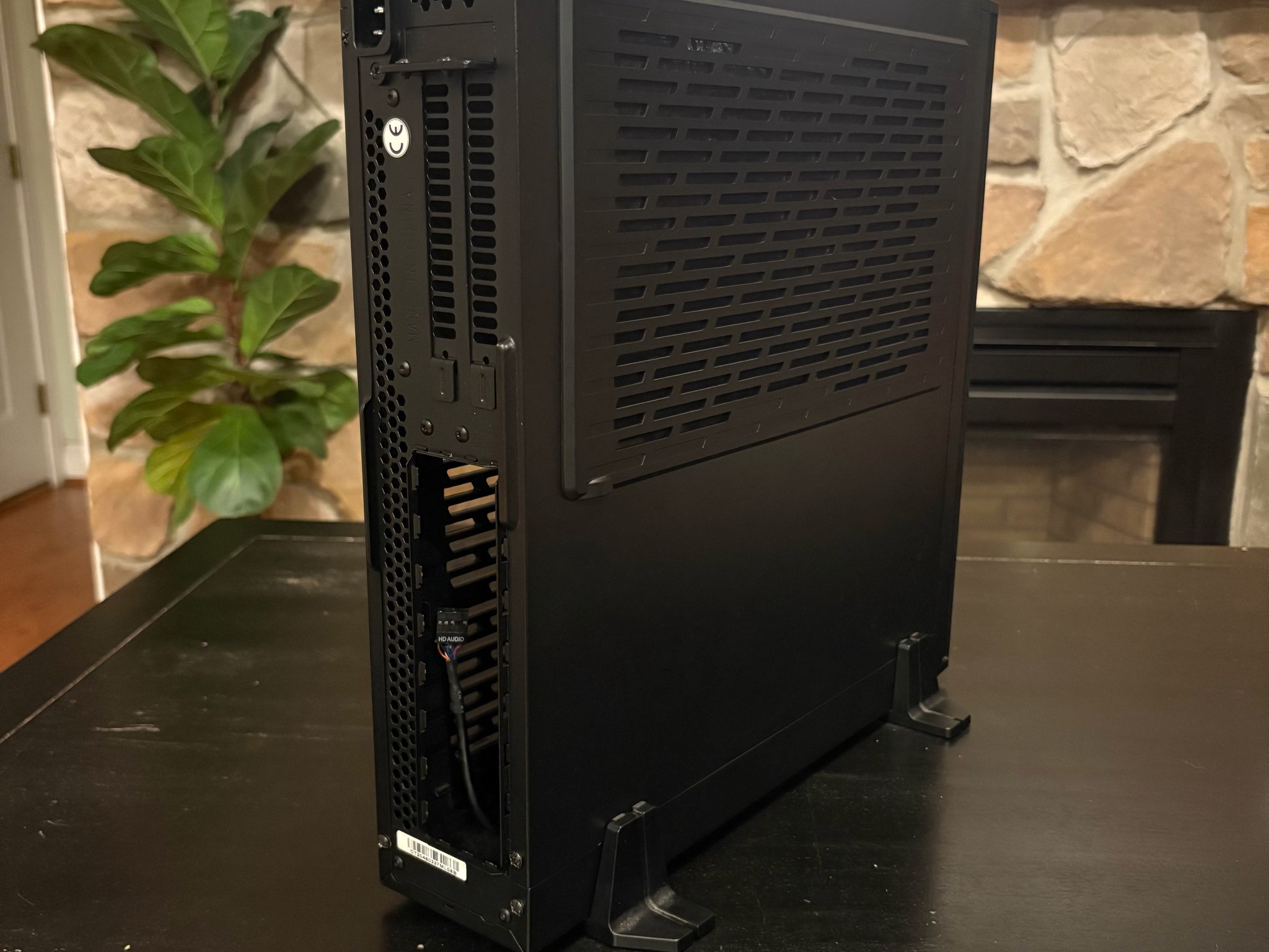SilverStone Milo ML08 Mini-ITX Small Form Factor Case (Black)