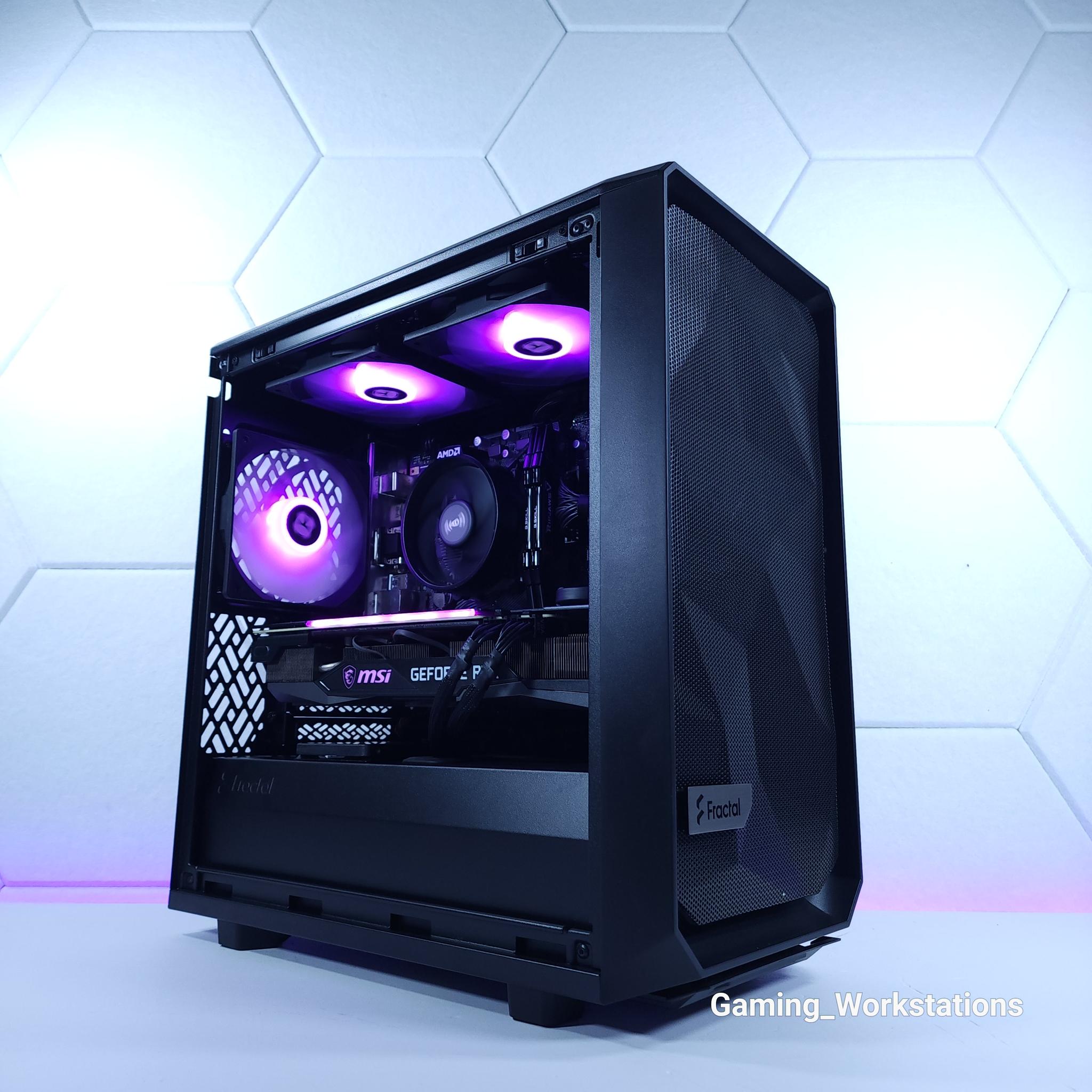 💜🖤RTX 3070 || Ryzen 5 5600GT || 1.5TB SSD* || 16GB 3200MHz DDR4 || 1080p/1440p Gaming Computer