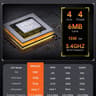S1 Mini PC, Intel 12th Gen Alder Lake-N95 (up to 3.40GHz, 15W TDP), 16GB DDR4 512G PCIe SSD Mini PC